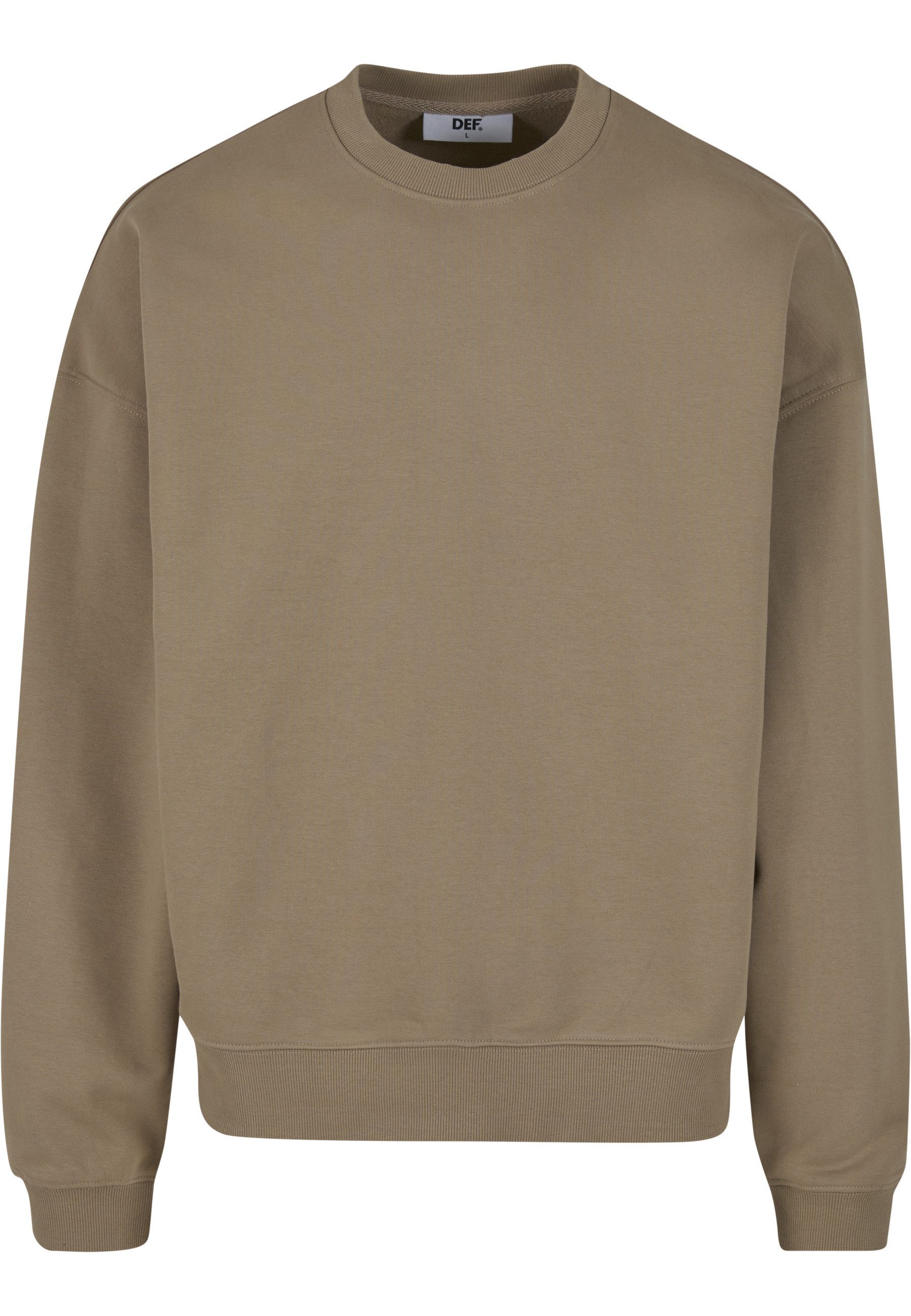 DEF Sweater DEF DEF Basic Crewneck Pullover (1-tlg)