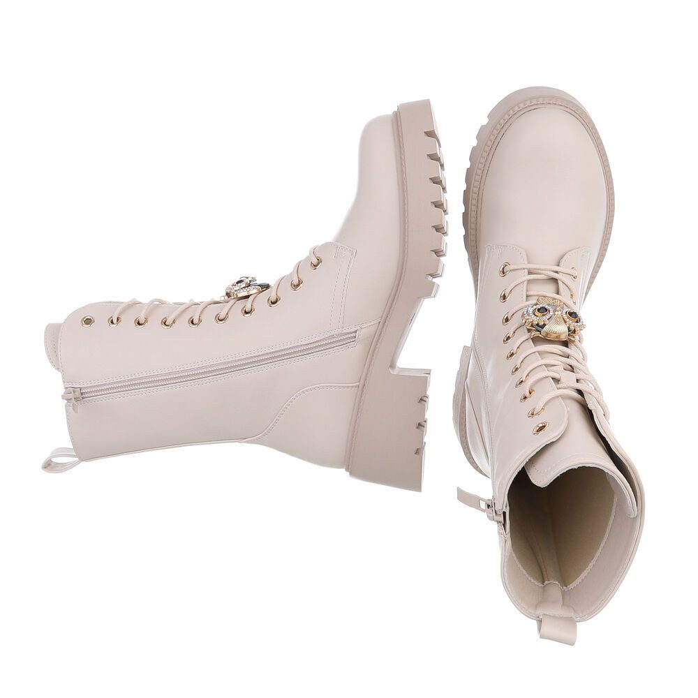 Ital-Design Damen Schnürschuhe Freizeit Schnürstiefelette (87118125) günstig online kaufen