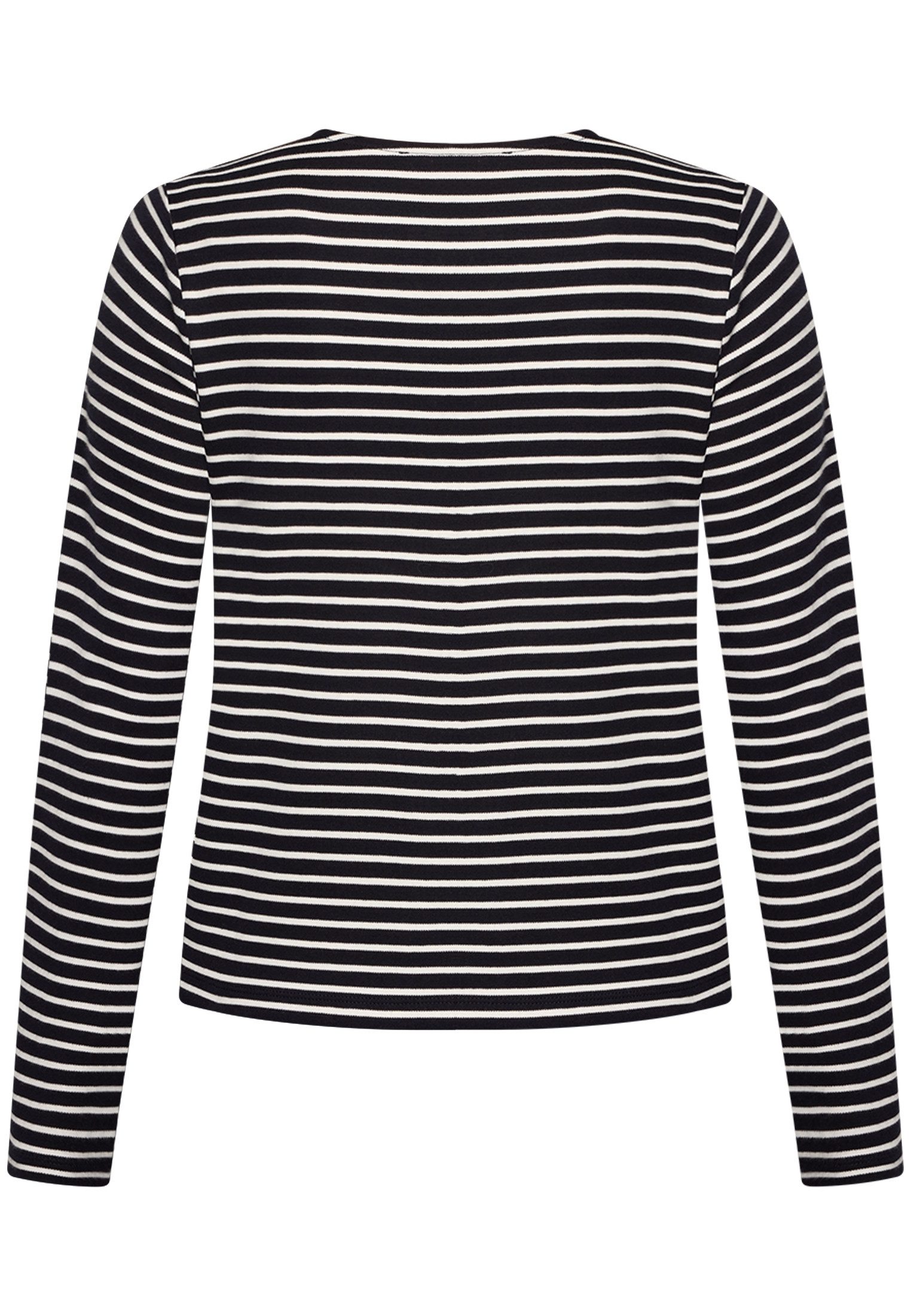 Zero Sweatshirt Damen mit Knopfleiste Knopfleiste