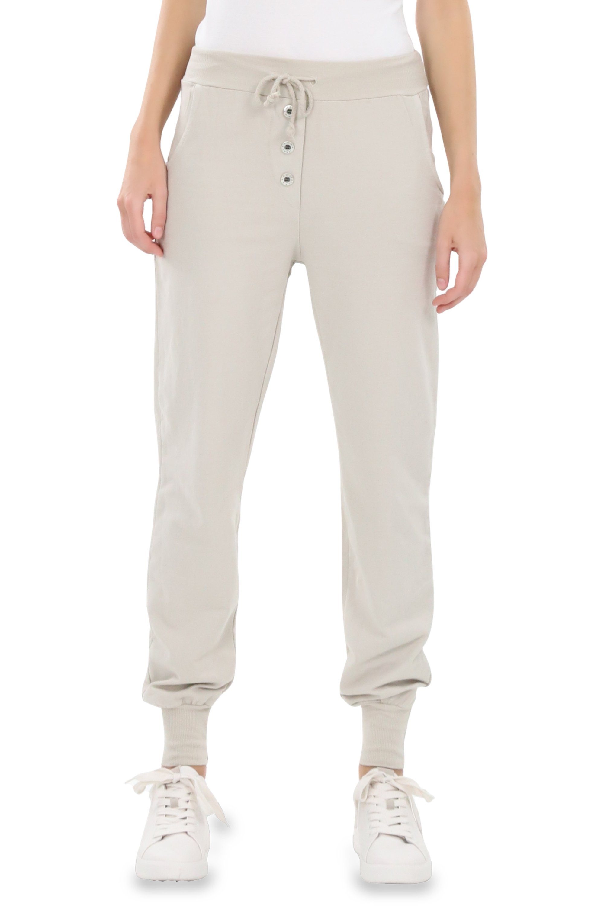 malito more than fashion Sweathose malito Damen Jogginghose im Classic Look, Sporthose in Unifarben, Jogging Hose Skinny Fit. € 29,95