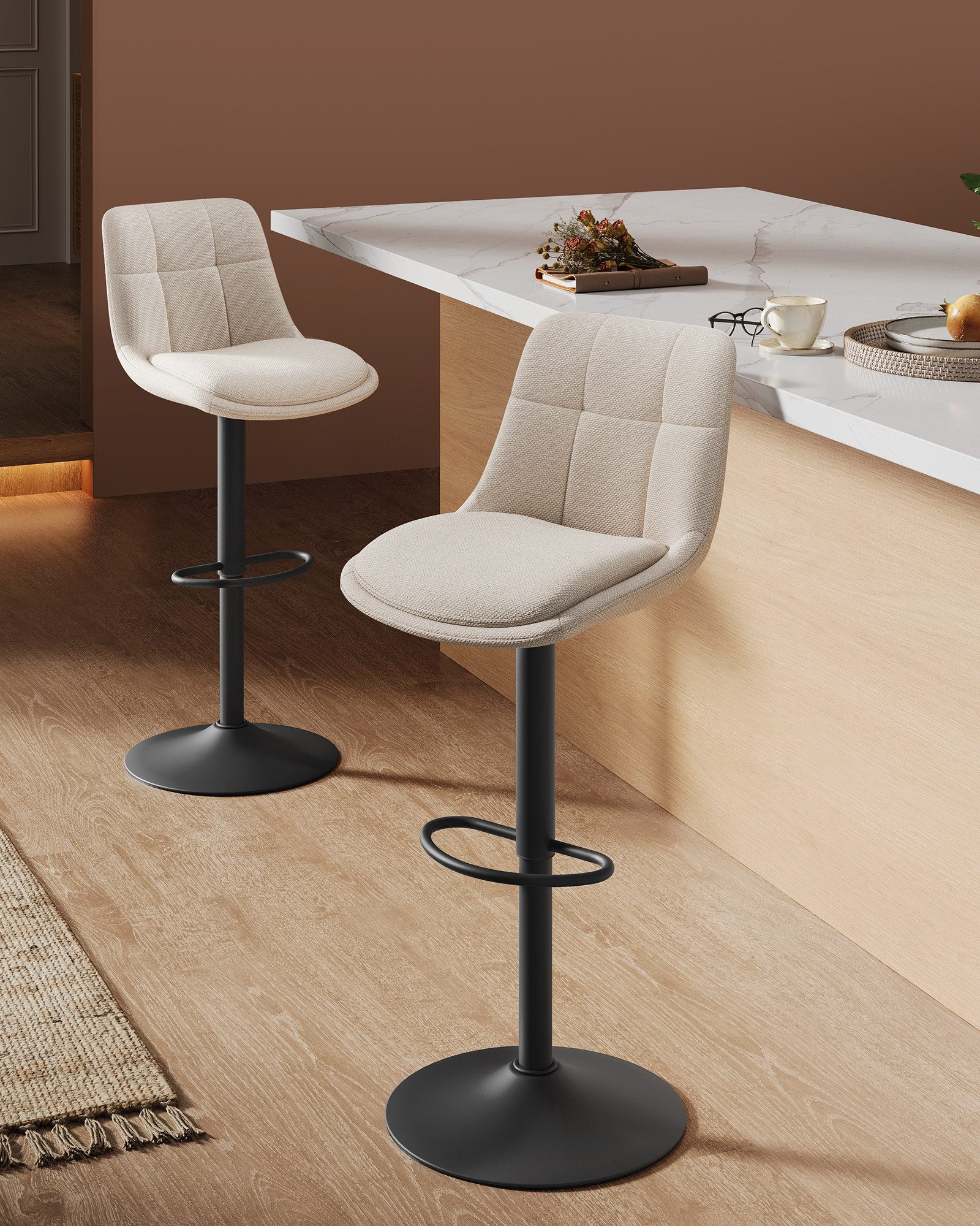 VASAGLE Barhocker Barstühle (Set, 4 St), günstig online kaufen