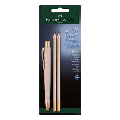 Faber-Castell Kugelschreiber Poly Ball Urban, Schreibset, dokumentenecht