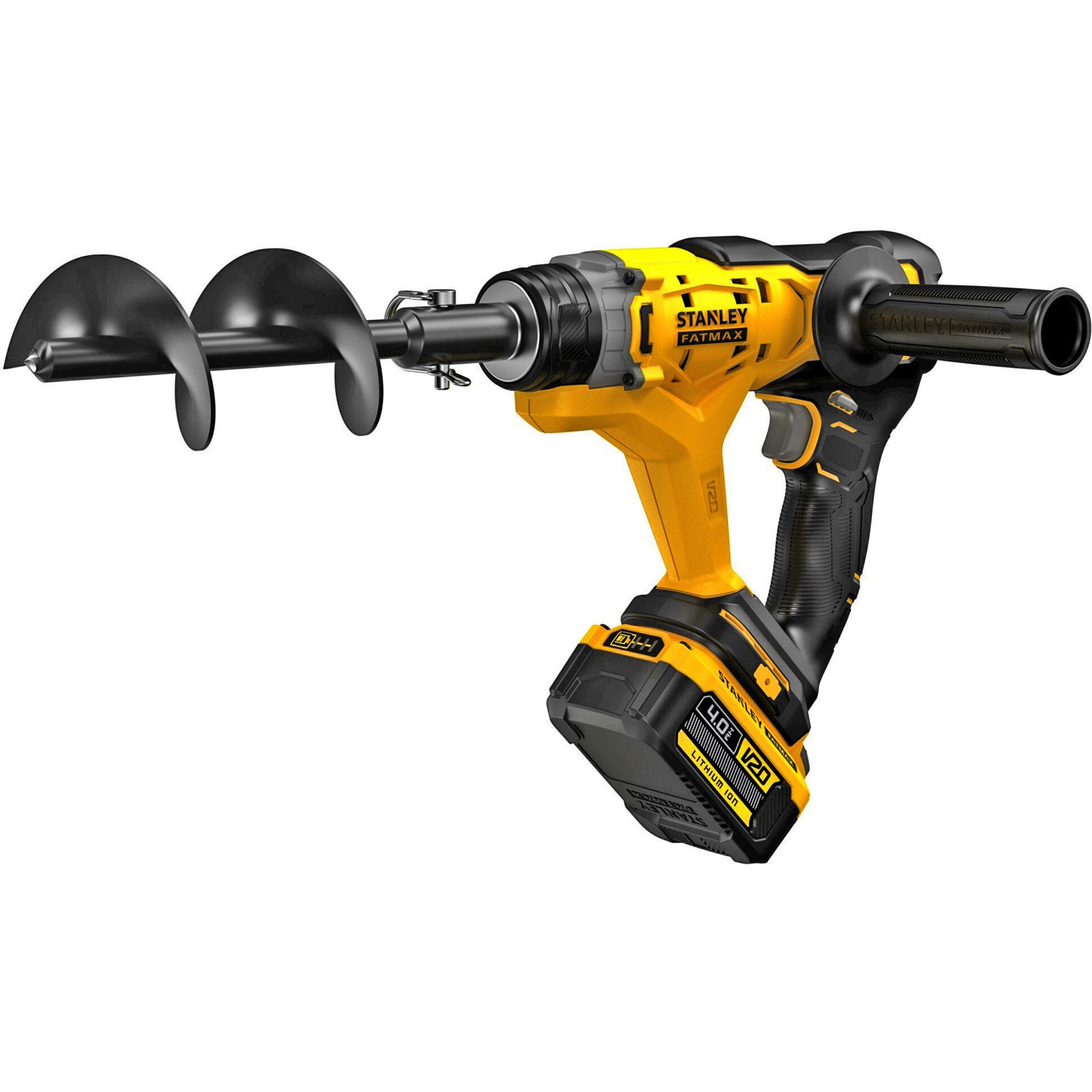 STANLEY Elektro-Heckenschere Stanley Akku-Erdbohrer (SFMCGA75M1-QW), 18Volt