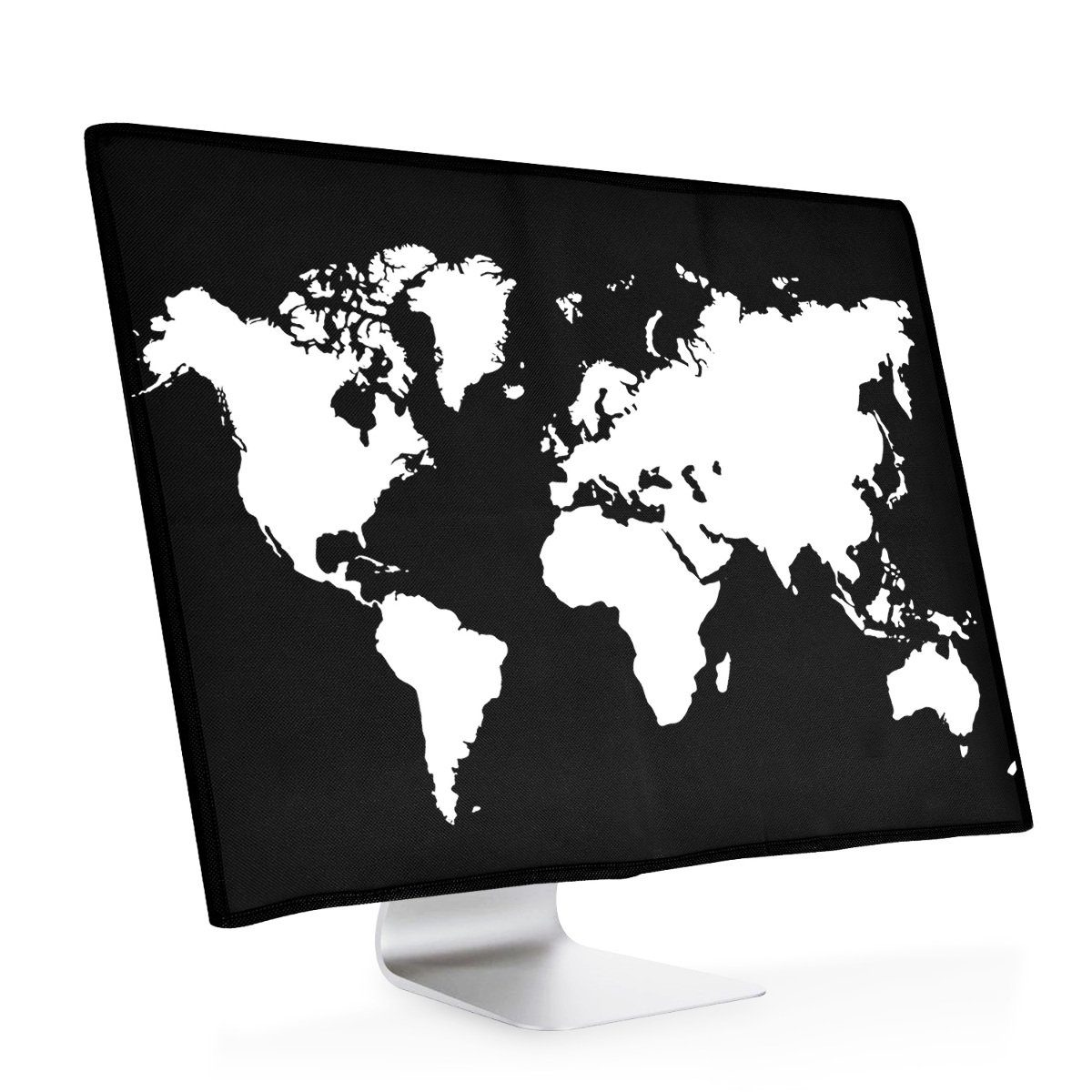 kwmobile Abdeckhaube 27-28" Monitor Hülle, PC Bildschirm Schutzhülle - Computer Cover Case