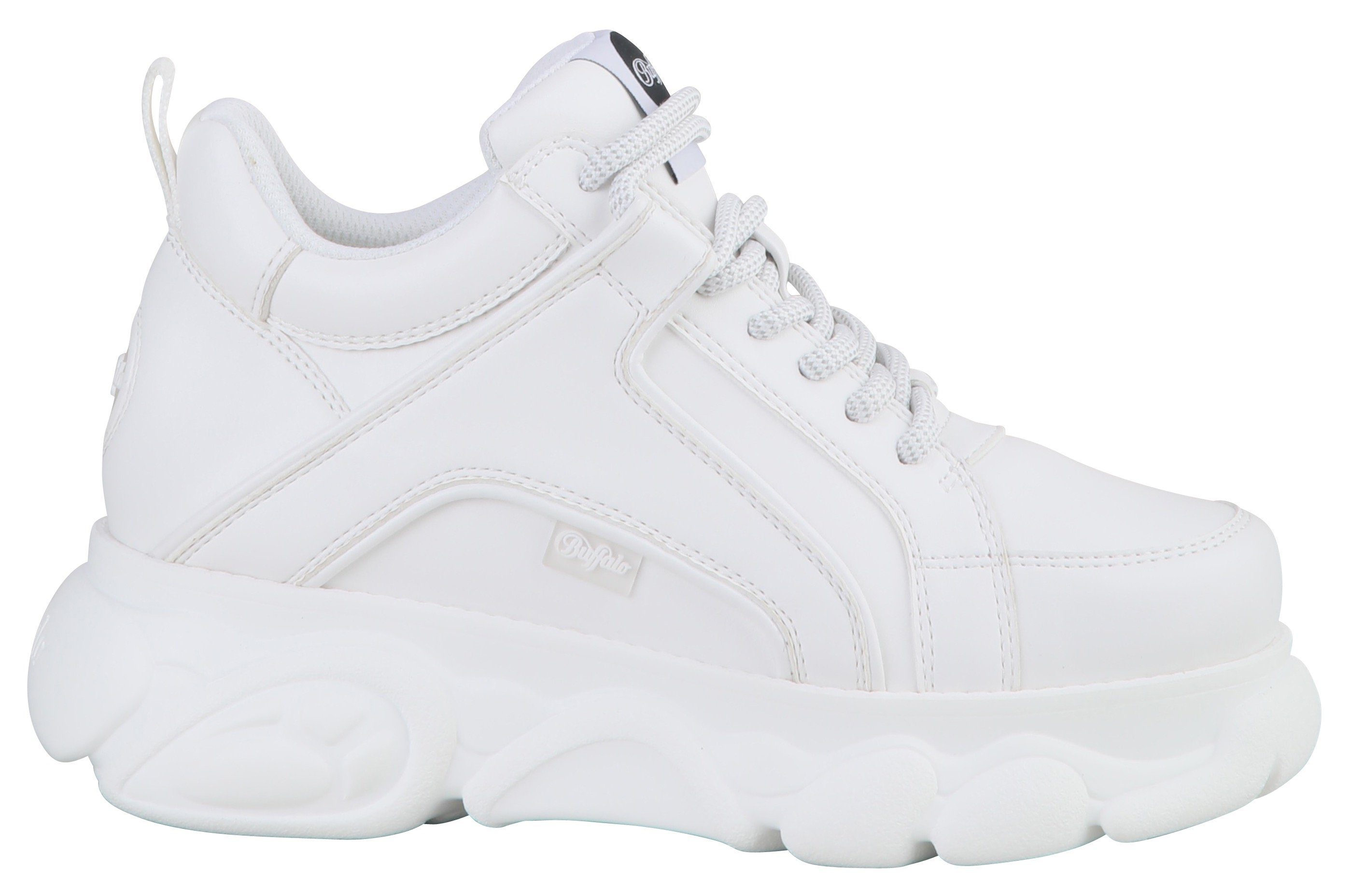 Buffalo CORIN Plateausneaker, Schnürschuh, Freizeitschuh, Ugly Sneaker mit typischer Plateausohle