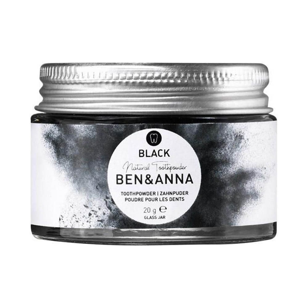 Zahnpasta Zahnpuder im Glas - Black 15g
