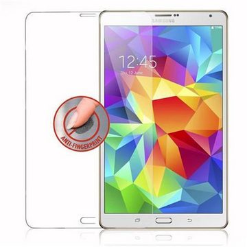 Cadorabo Schutzfolie Samsung Galaxy Tab S (8.4 Zoll), (1-St), Schutzglas Panzer Folie (Tempered) Display-Schutzfolie mit 3D Touch