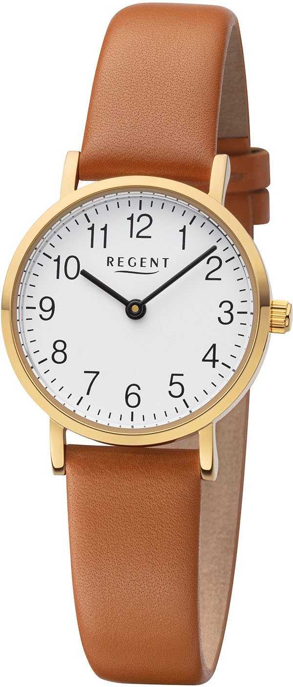 Regent Quarzuhr F1304 - 3236.45.19 braun