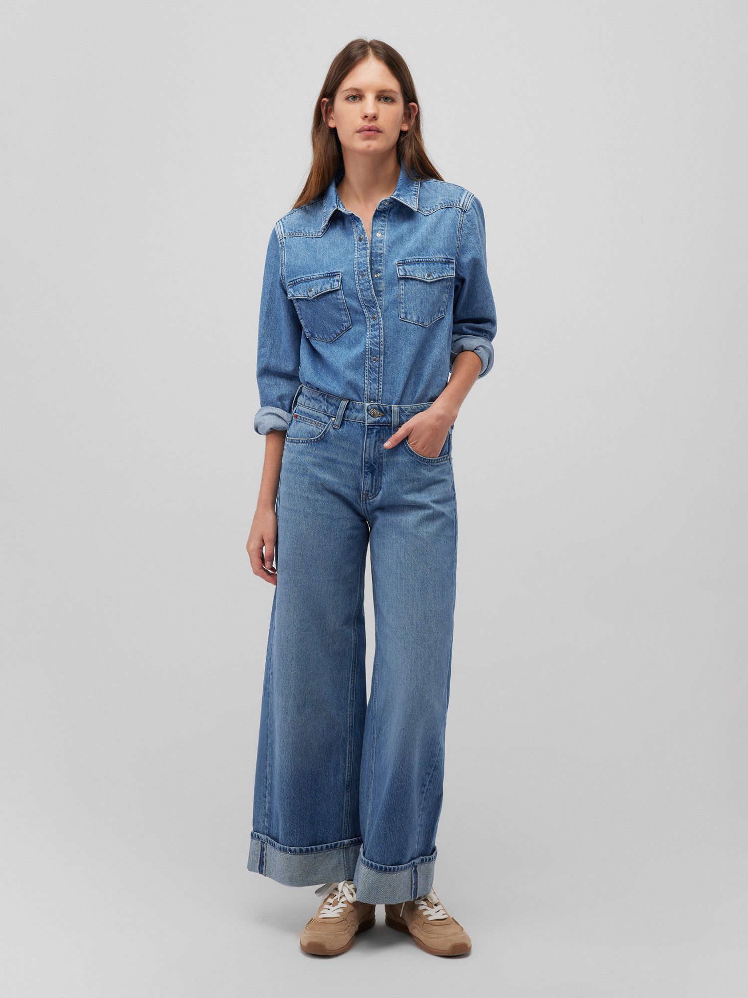 Klassische Bluse