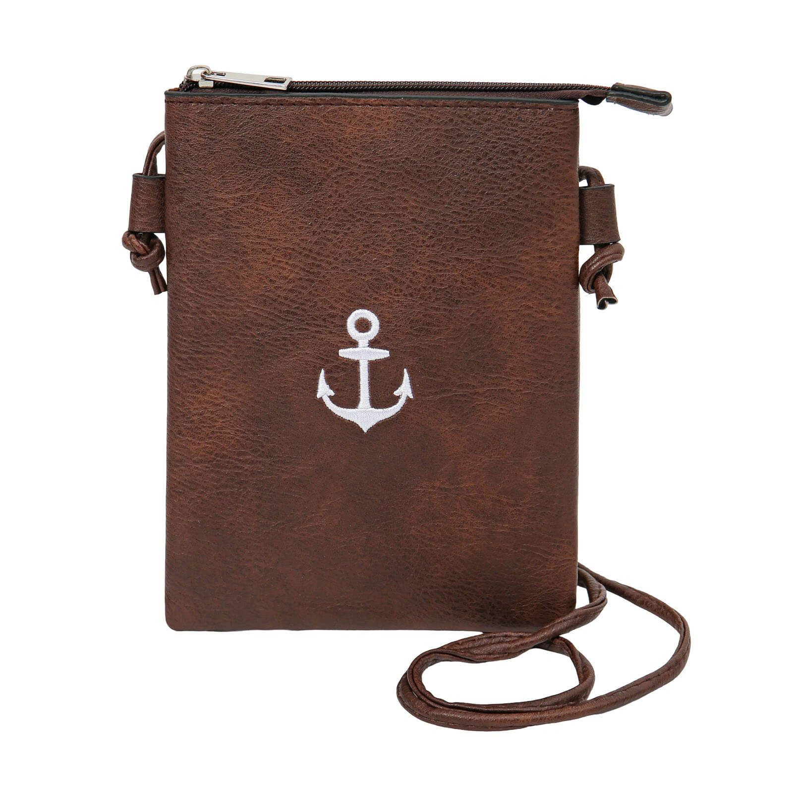 Leoberg Schultertasche, Crossbag Tasche Kunstleder - Umhängetasche in verschiedenen Designs