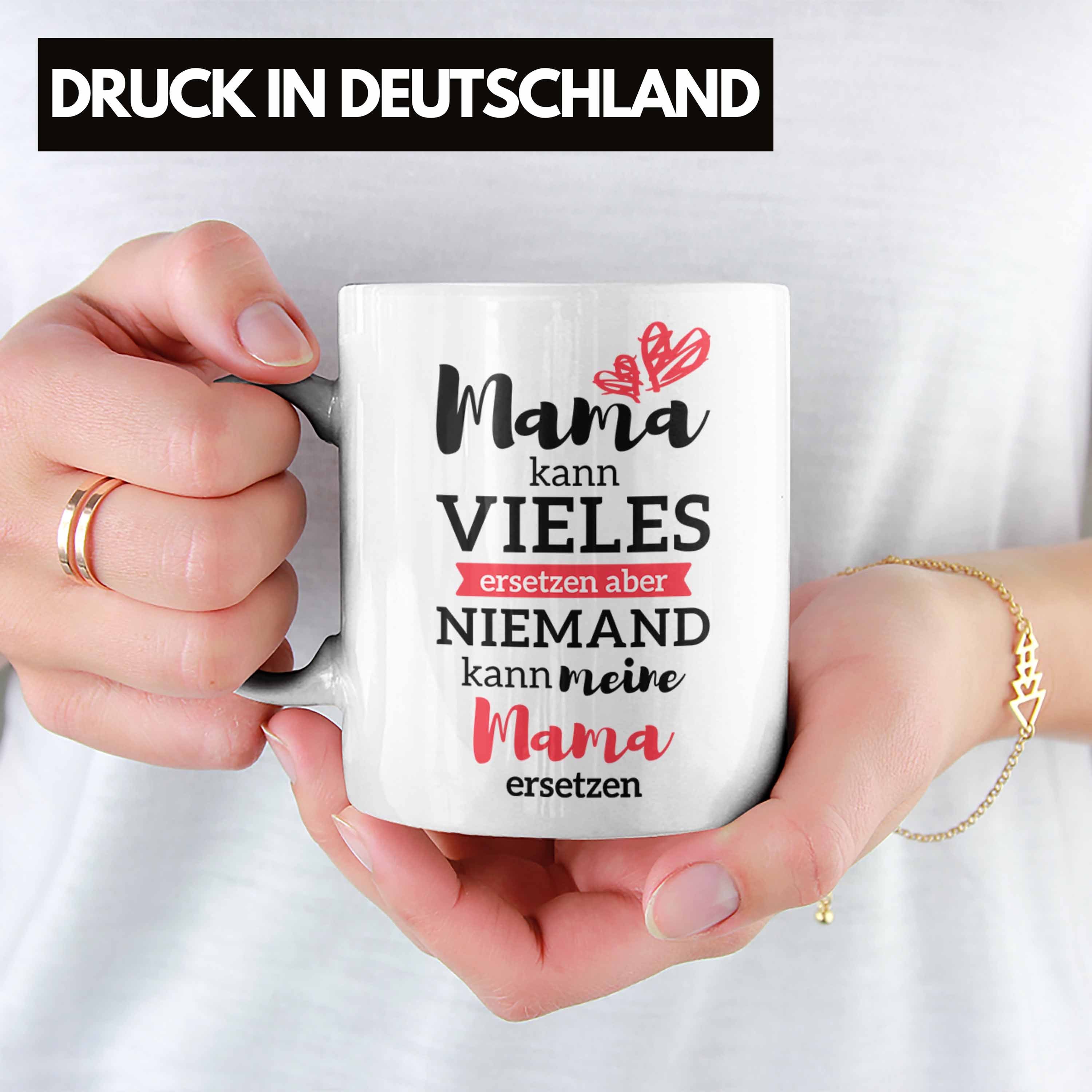 Spruch Kaffeetasse - Tasse Muttertag Trendation von Geschenk Tochter Sohn Mutter Trendation Mama Tasse Weiss mit