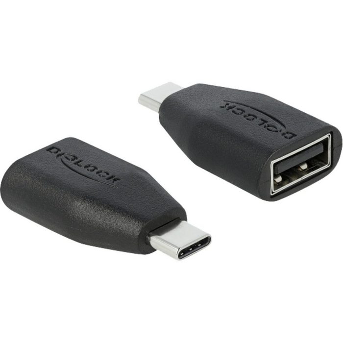 Delock USB Adapter Datenblocker USB-C Stecker > USB-A Computer-Kabel