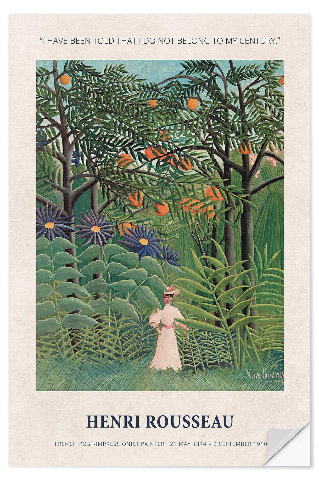 Posterlounge Poster Henri Rousseau, I Do günstig online kaufen