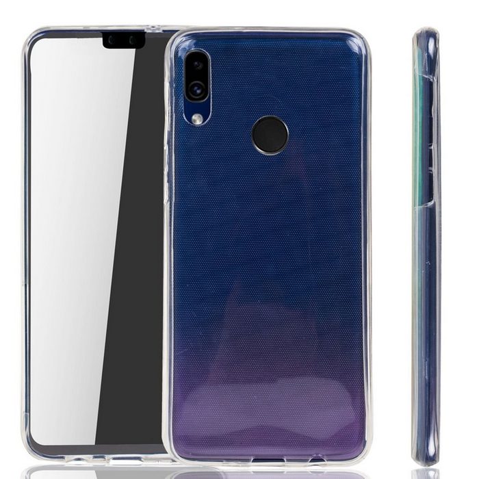 König Design Handyhülle Huawei Y9 (2019) Huawei Y9 (2019) Handyhülle Full-Cover 360 Grad Full Cover Transparent