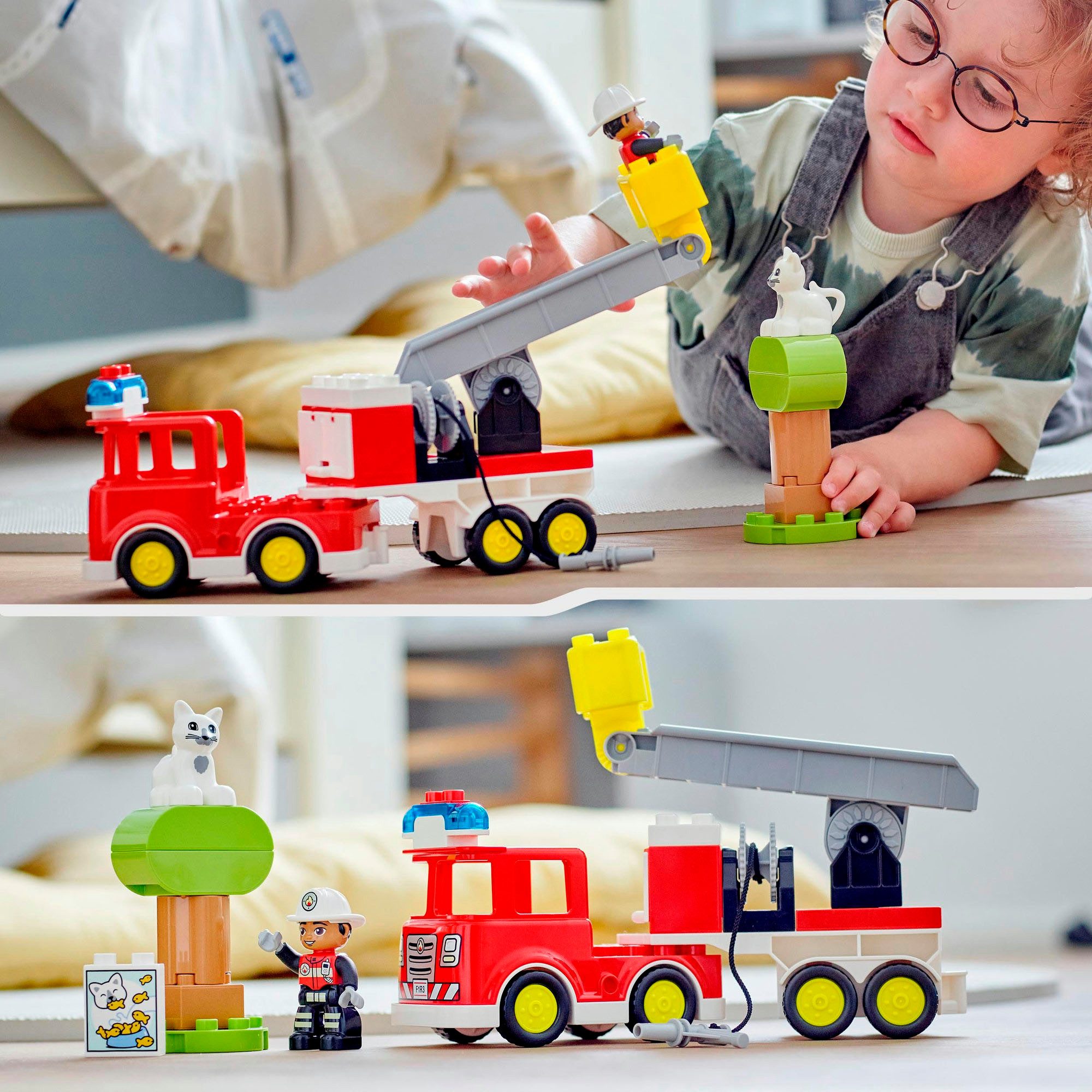 LEGO® Feuerwehrauto (10969), LEGO® DUPLO Konstruktionsspielsteine, günstig online kaufen