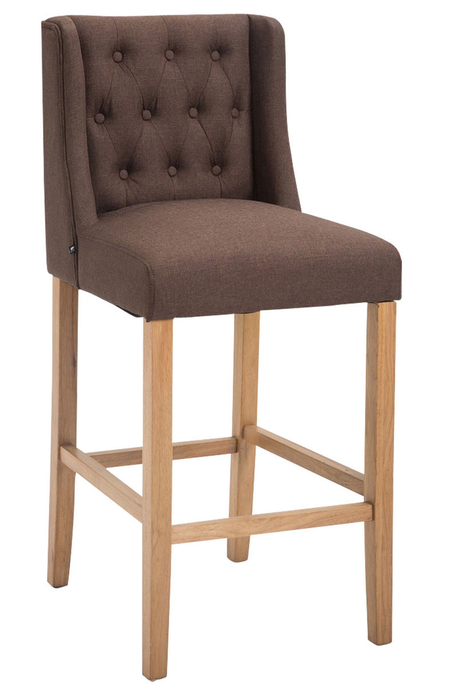Barhocker Cassado mit bequemer Rückenlehne und angenehmer Fußstütze