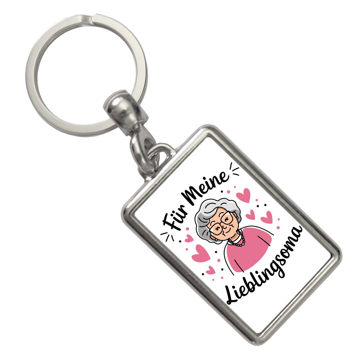 Schlüsselanhänger Für meine Lieblingsoma Schlüsselanhänger