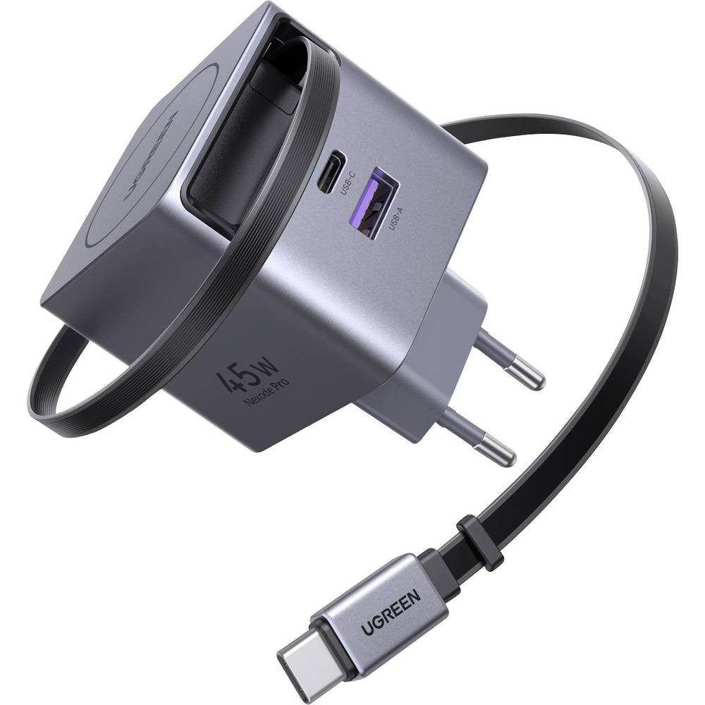 UGREEN Nexode Pro X614 45W GaN Charger USB Ladegerät 45 W 2x USB-C®, 1x USB-A USB-Ladegerät (GaN)
