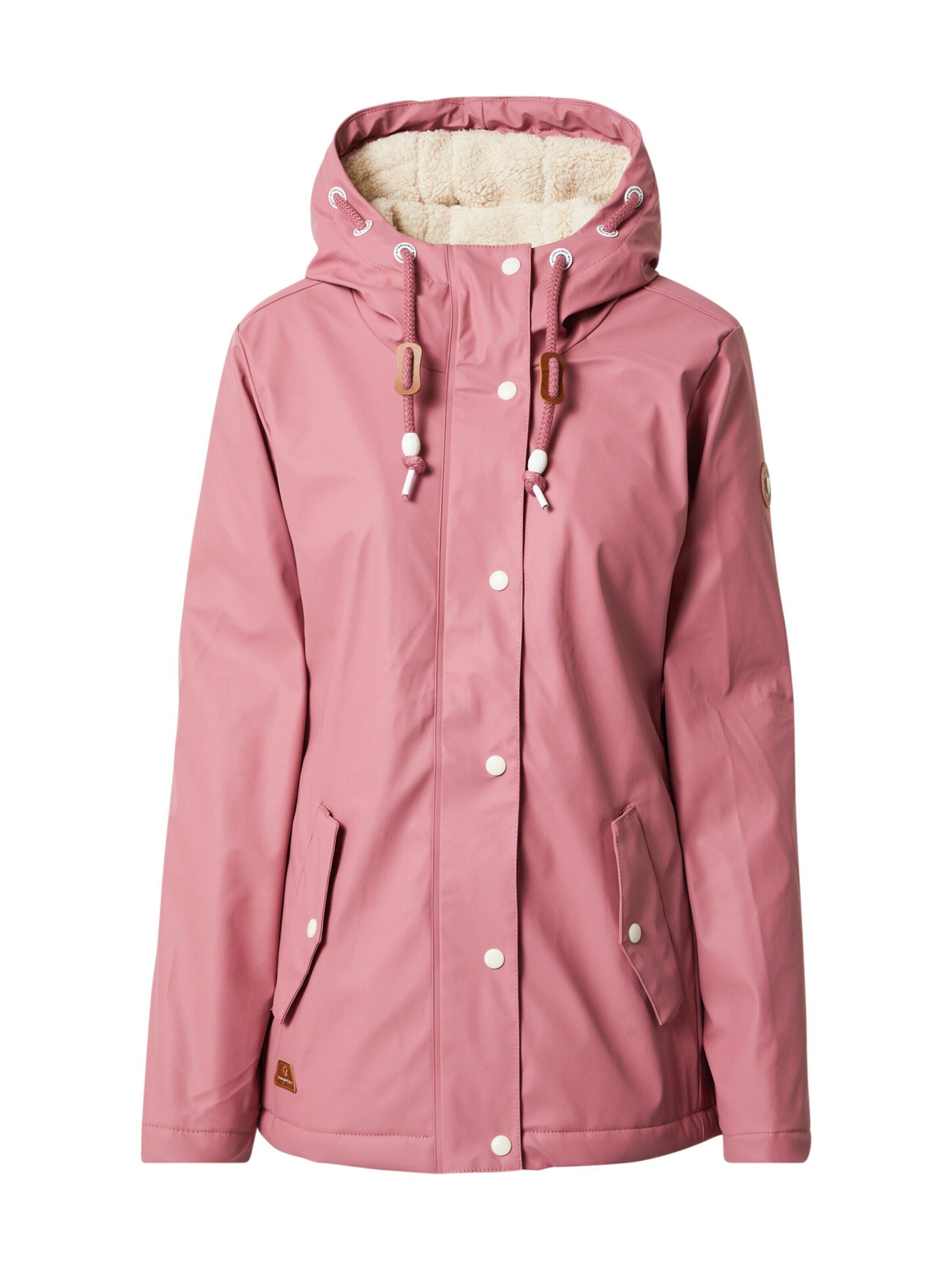 Ragwear Regenjacke MARGGE (1-St), Runder Saum