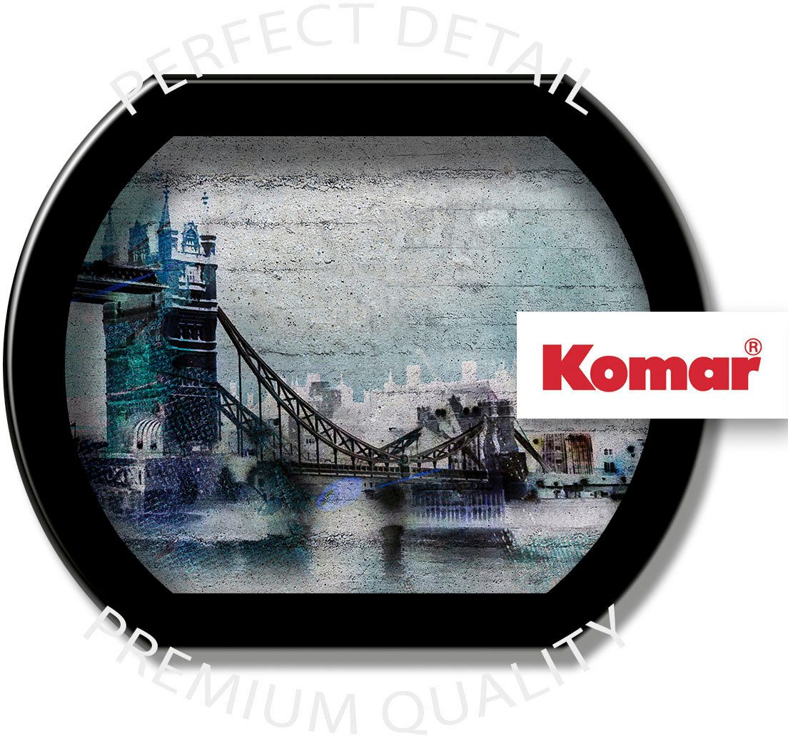 Komar Fototapete London - Größe 368 x 127 cm, glatt, bedruckt, (Packung, 1 St), Wohnzimmer, Schlafzimmer