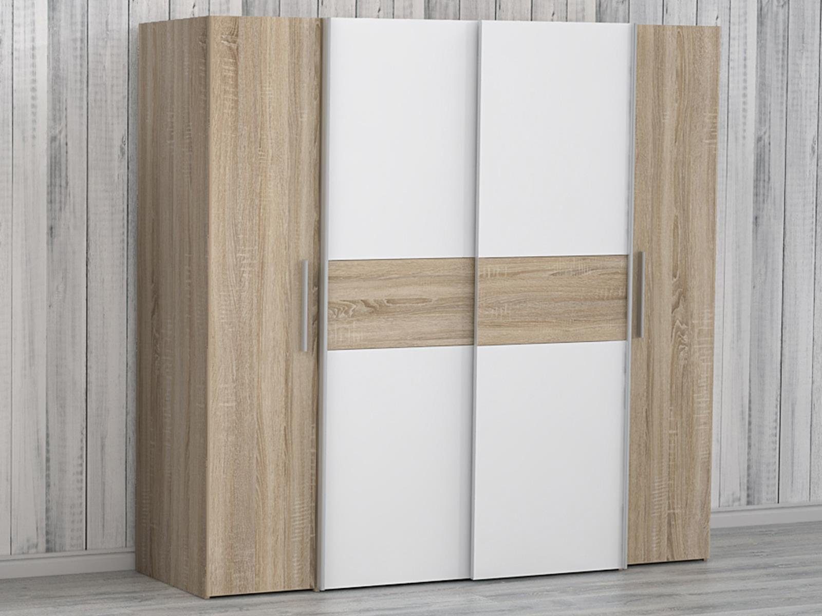 freiraum Kleiderschrank Kaleb 200,1 x 190,5 günstig online kaufen