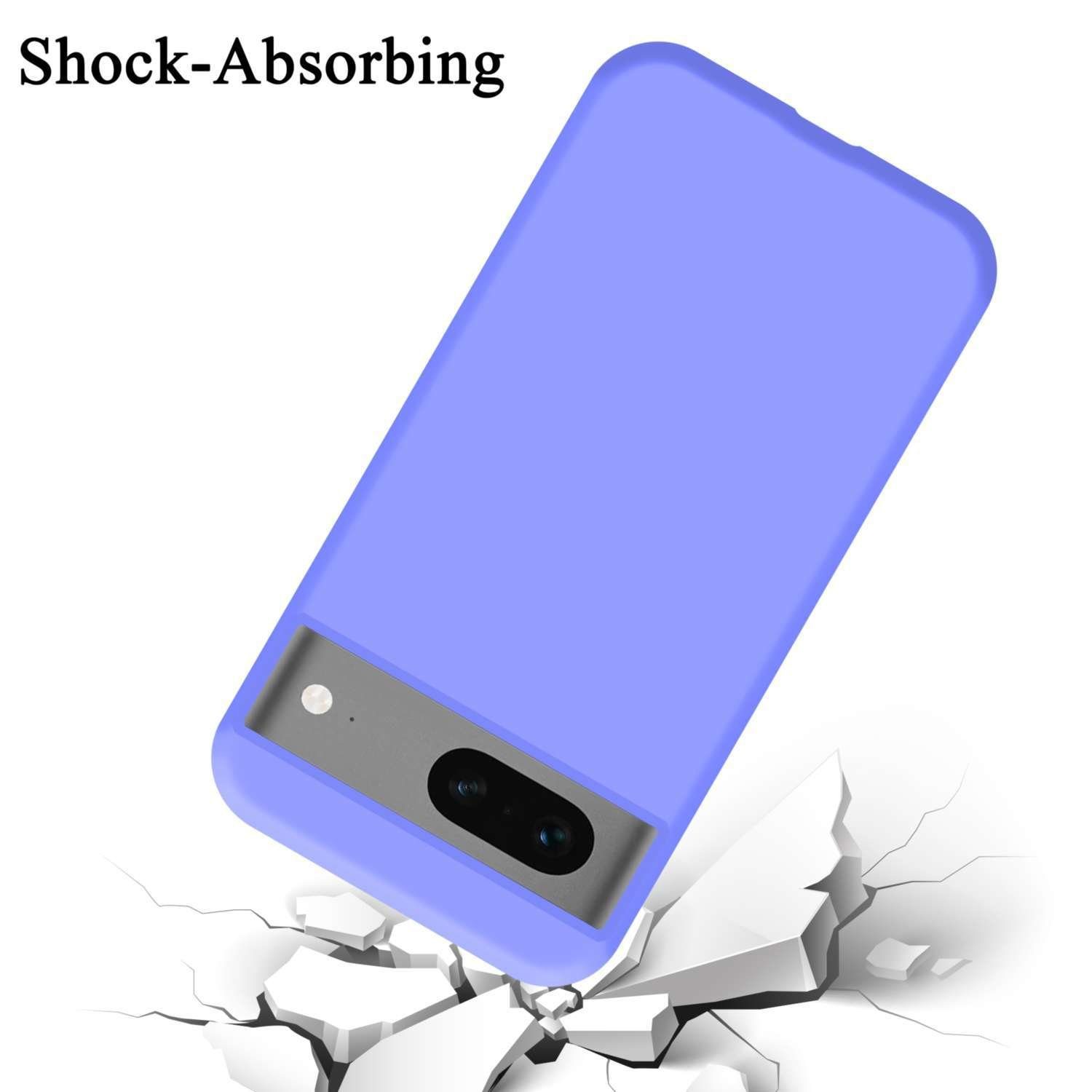 Cadorabo Handyhülle für Google PIXEL 7 Hülle Google PIXEL 7, Flexible Hülle TPU Silikon Schutzhülle Back Cover Case – Bild 3 von 5