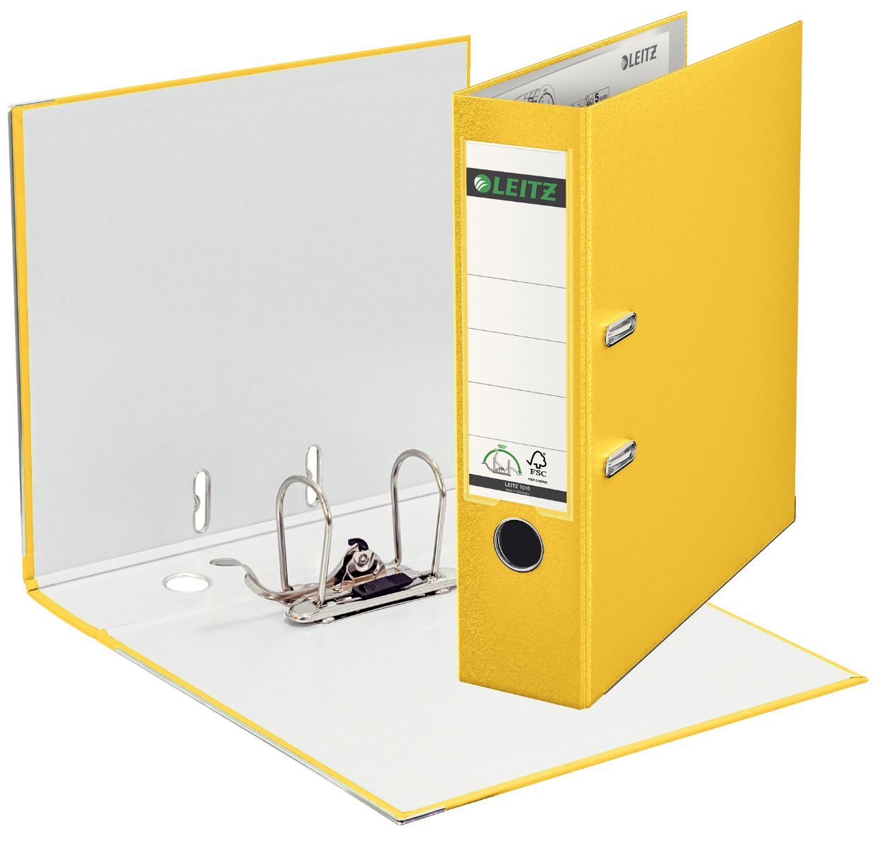 LEITZ Aktenordner Qualitäts-Ordner Plastik 180° A4 breit 80mm 1010-50-15