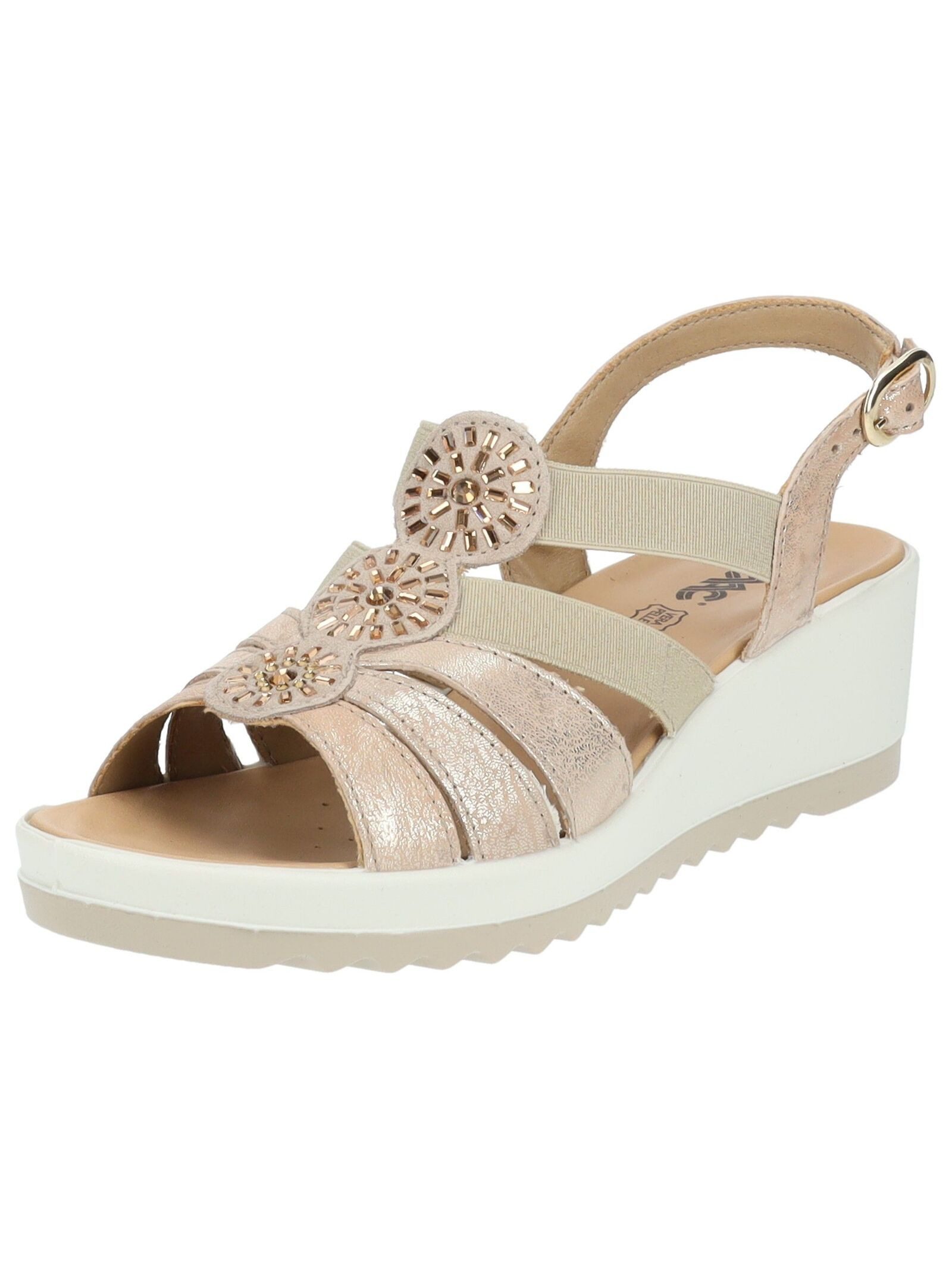 Imac Sandalen Leder . Keilsandalette
