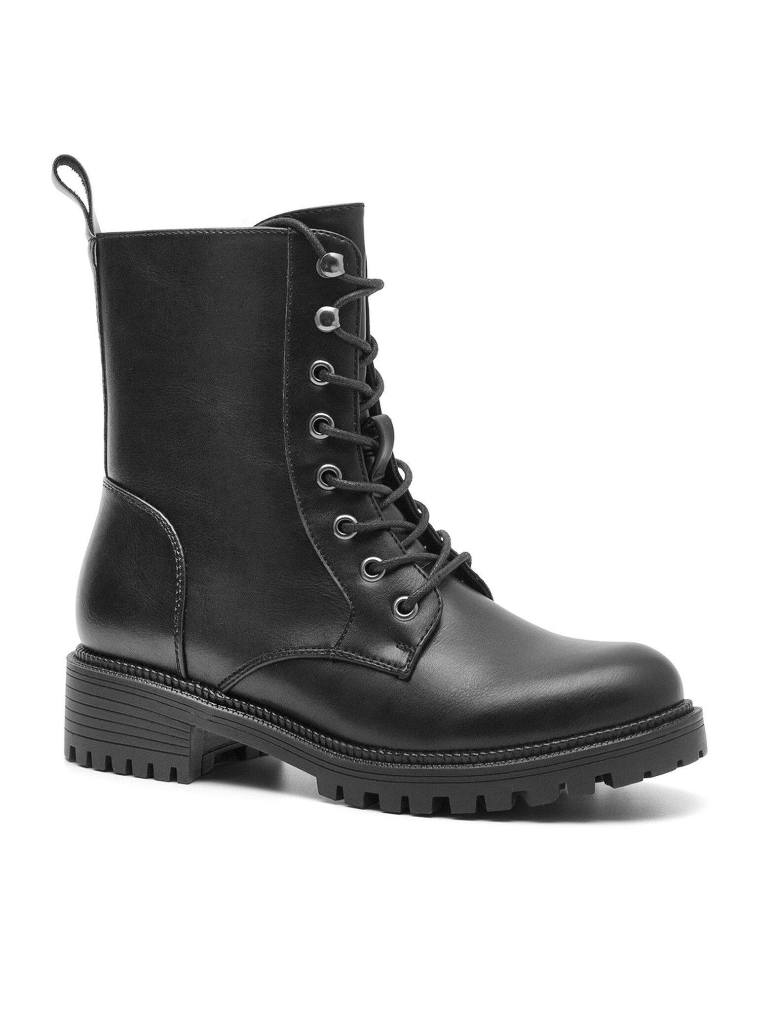 Jenny Fairy Jenny Fairy Schnürschuhe Damen WS5600-01 Schwarz Schnürboots