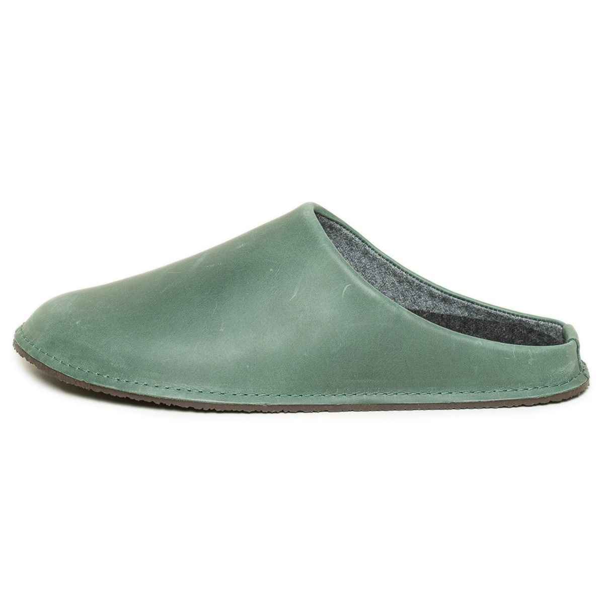 Gottstein Leather Loafer Pantoffel (1-tlg) Pantoffeln - Hausschuh aus Leder, Innensohle aus Filz