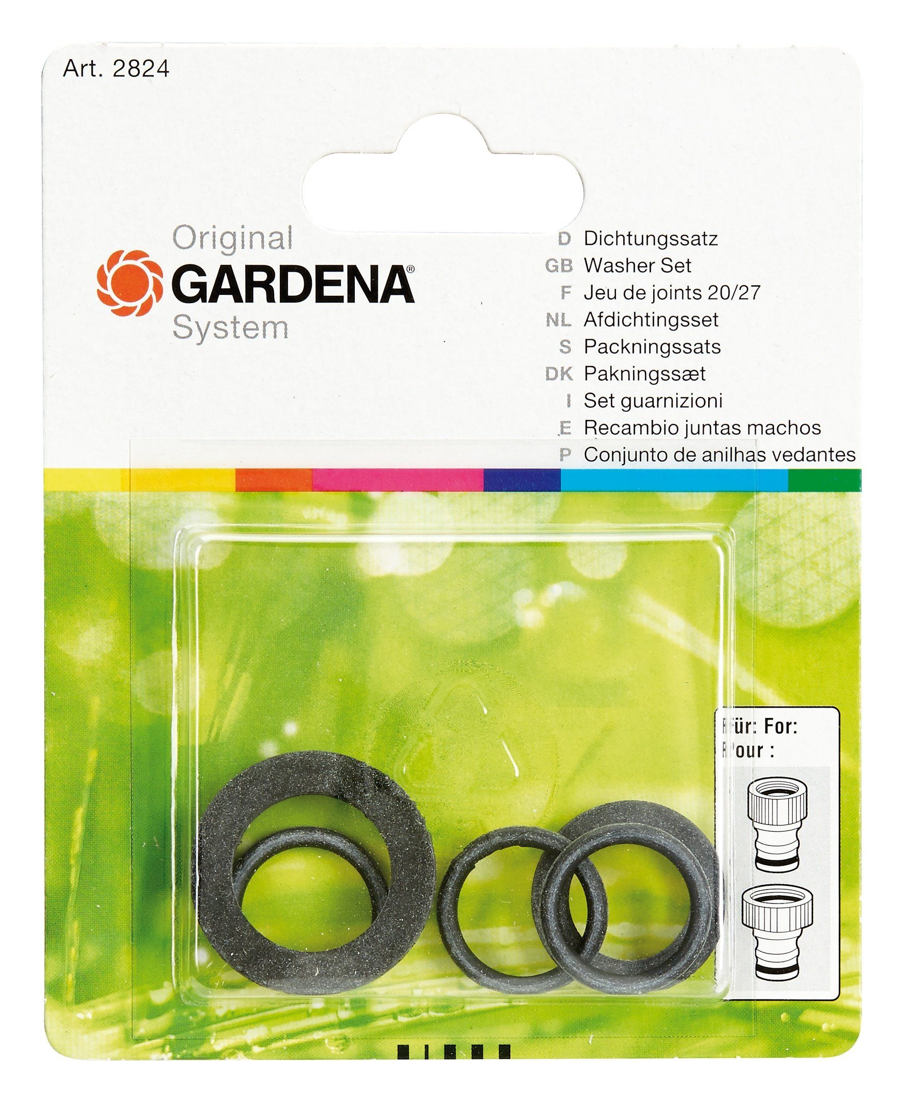 GARDENA Dichtungsring, ProfiSystemDichtungssatz SB