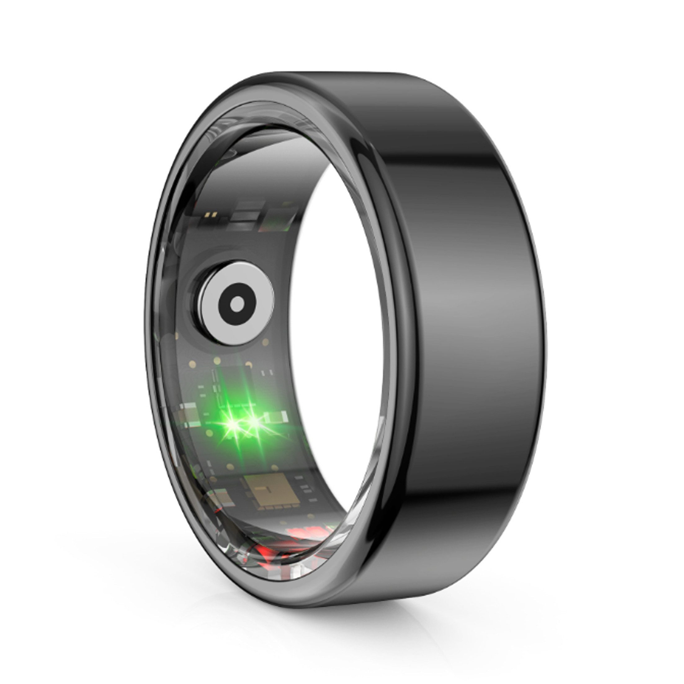 KINSI Fitness-Tracker Smart Ring mit Gesundheitsmonitor,Aktivitätstracking Ring, Misst Stress, Blutdruck, Schlaf & Schritte