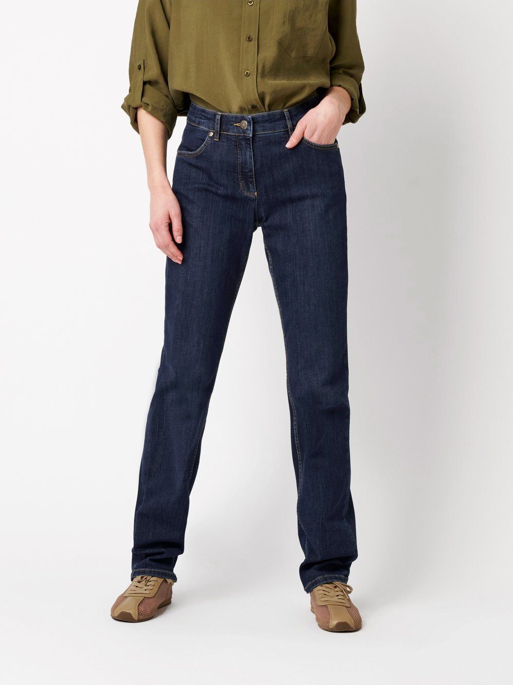 TONI Straight-Jeans Honey aus Stretch-Denim