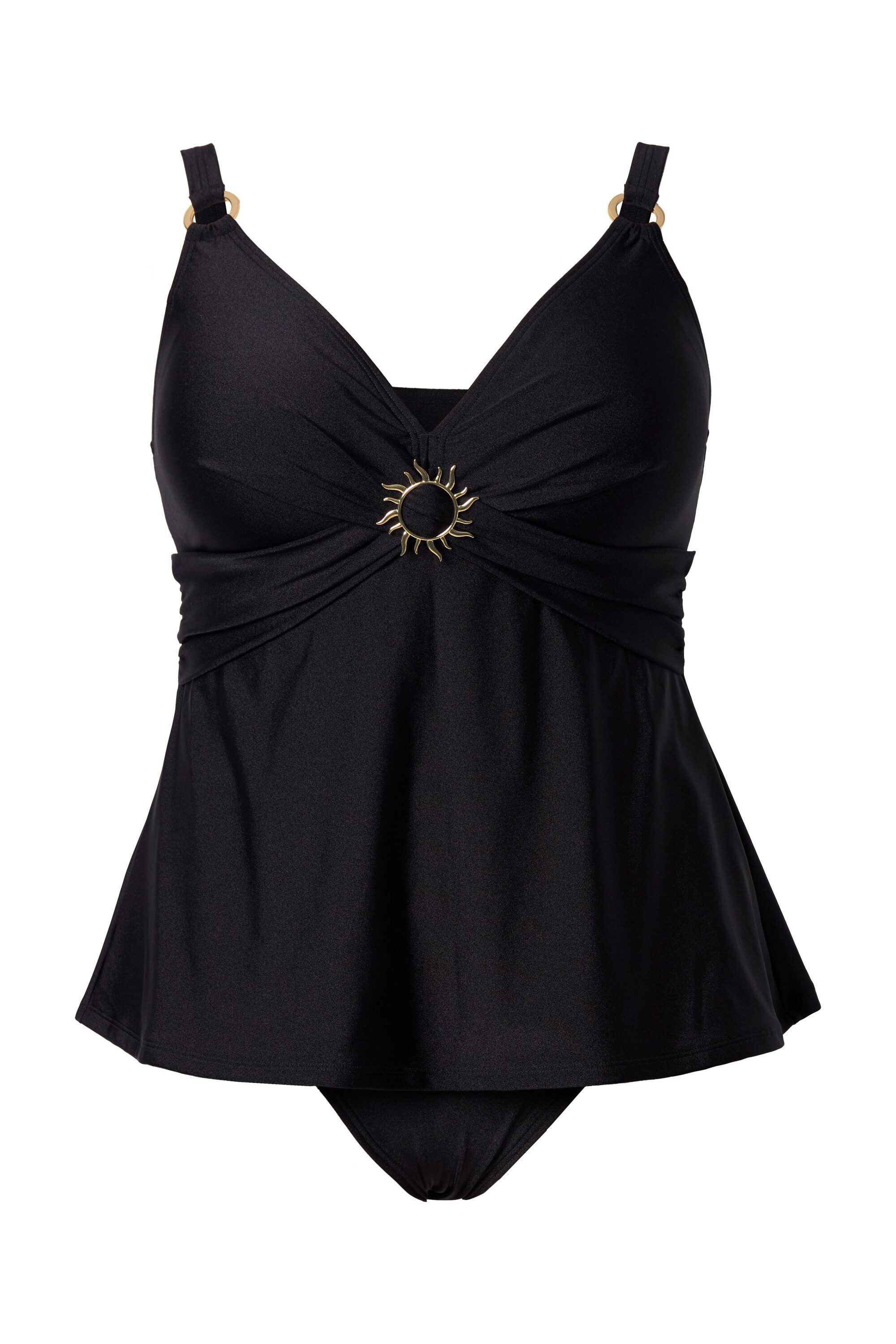 Ulla Popken Bügel-BH Tankini Sonnenbrosche Softcups Träger verstellbar günstig online kaufen
