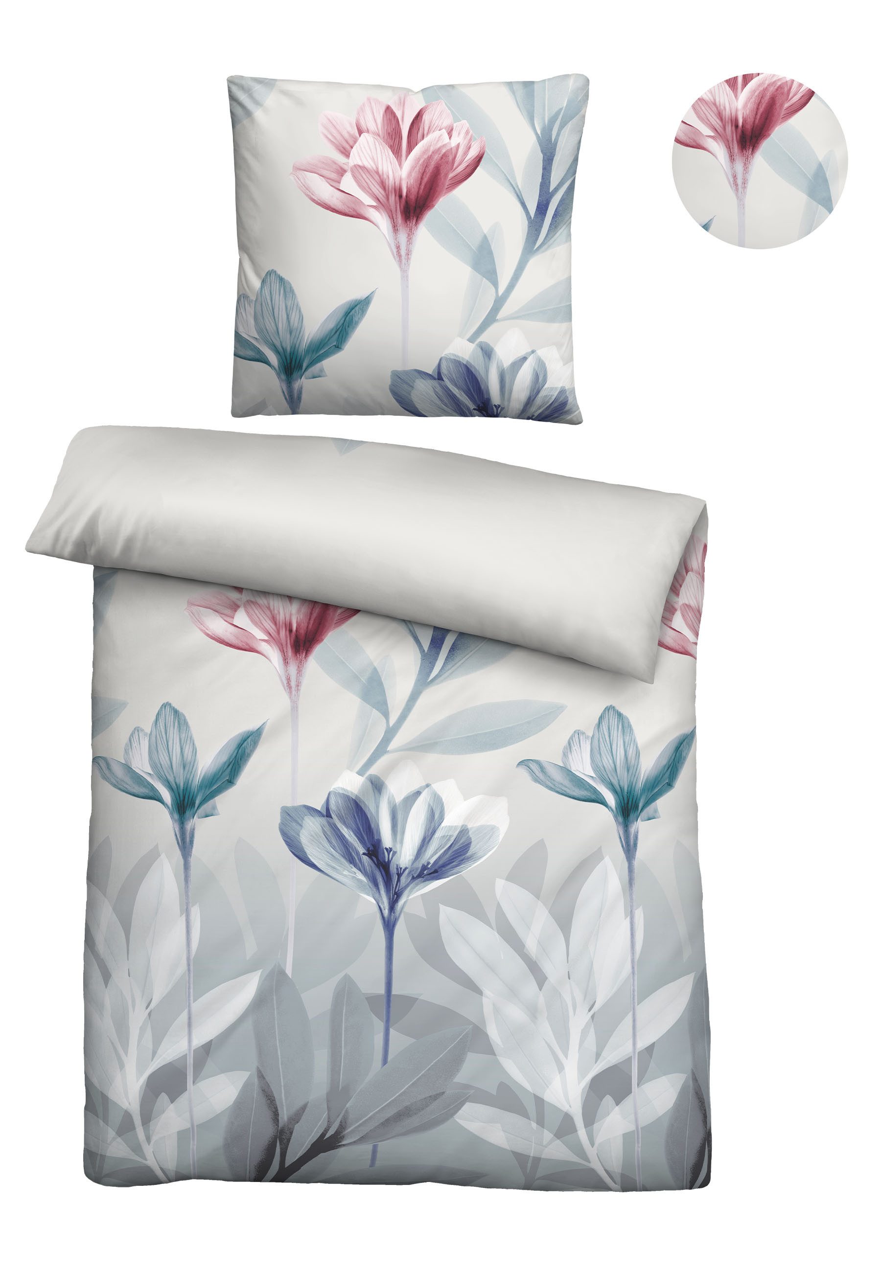 Biberna Bettwäsche 0025008, Soft-Seersucker, 2 teilig, günstig online kaufen