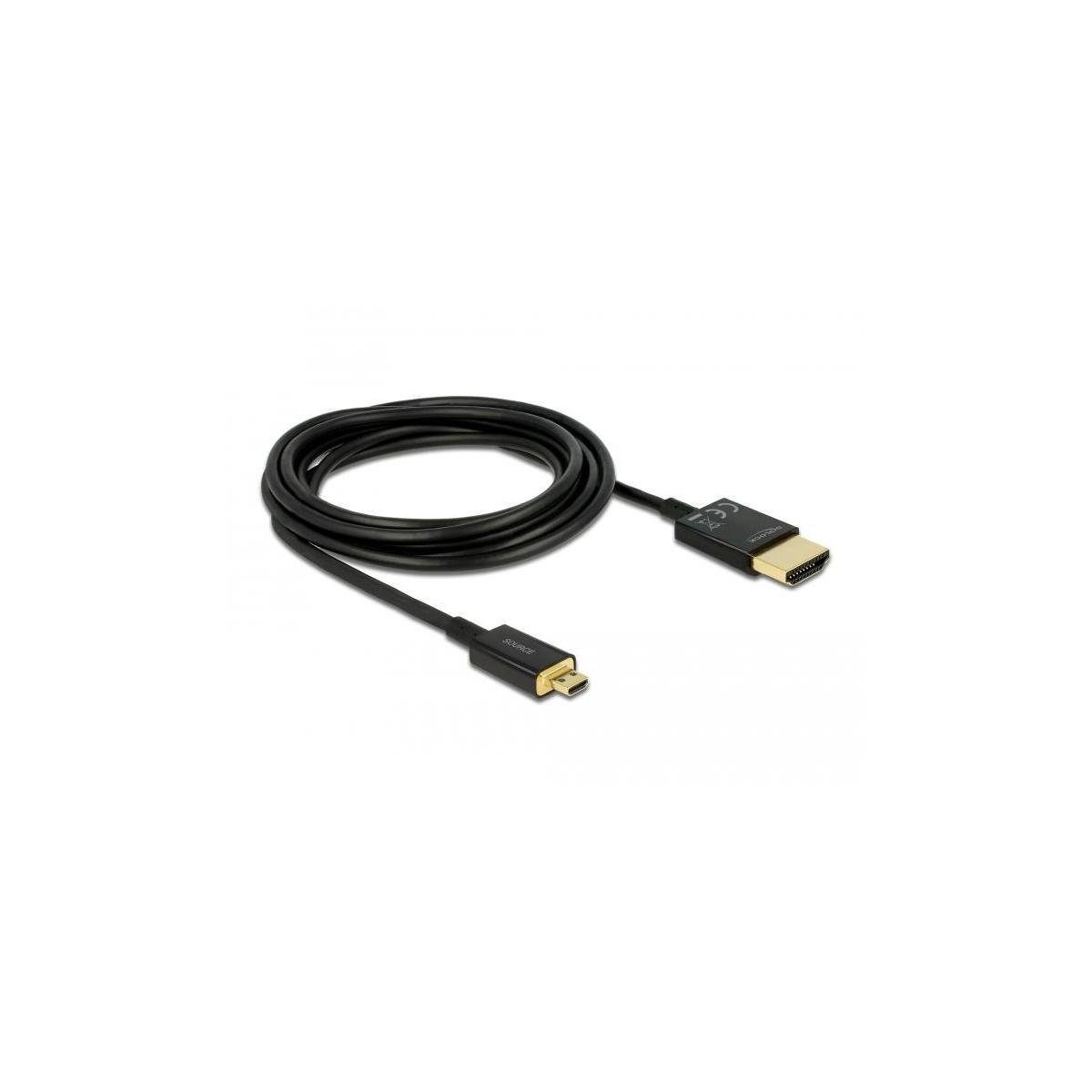 cm) HDMI Ethernet HDMI High Speed Computer-Kabel, HDMI... > Kabel mit Delock HDMI-A, (300,00 HDMI-A St. -