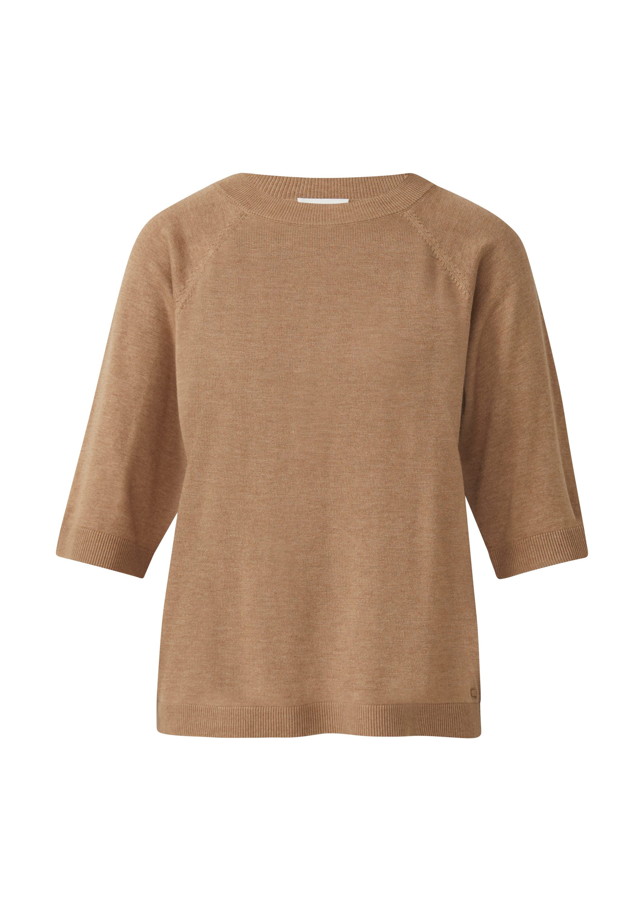 s.Oliver Kurzarmpullover Strickpullover Leichter Kurzarm-Strickpullover günstig online kaufen