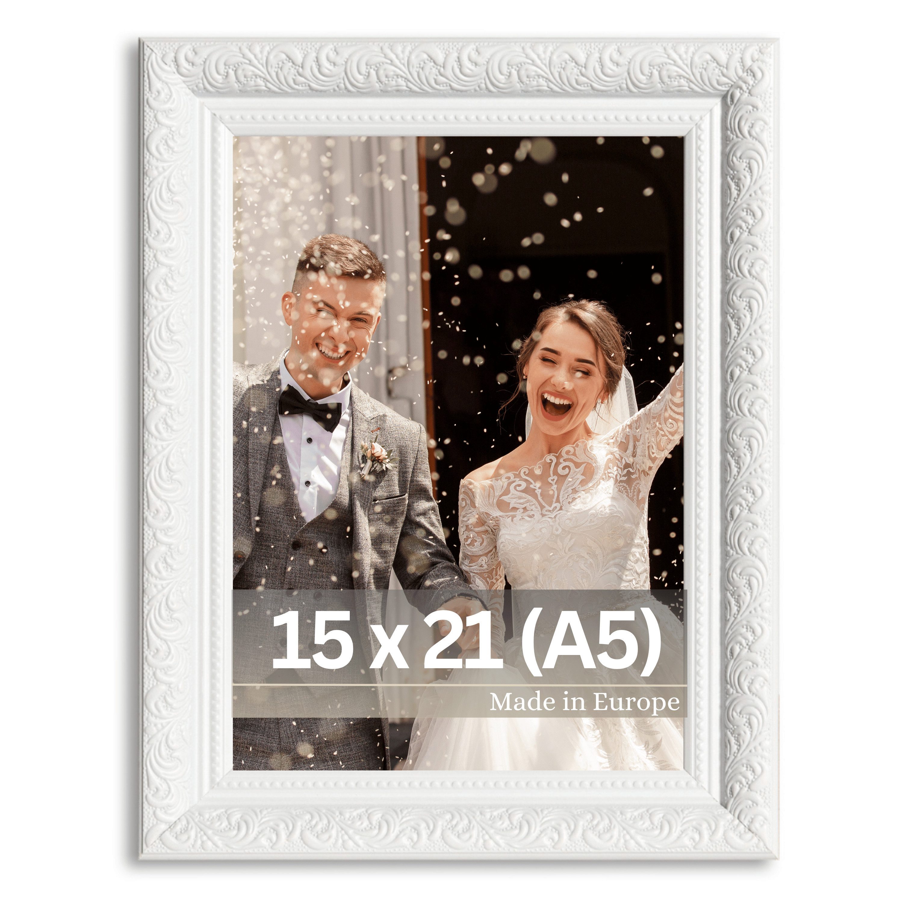 Victor (Zenith) Bilderrahmen Rubens, Bilderrahmen 15x21 cm Weiß A5, Bilderr günstig online kaufen