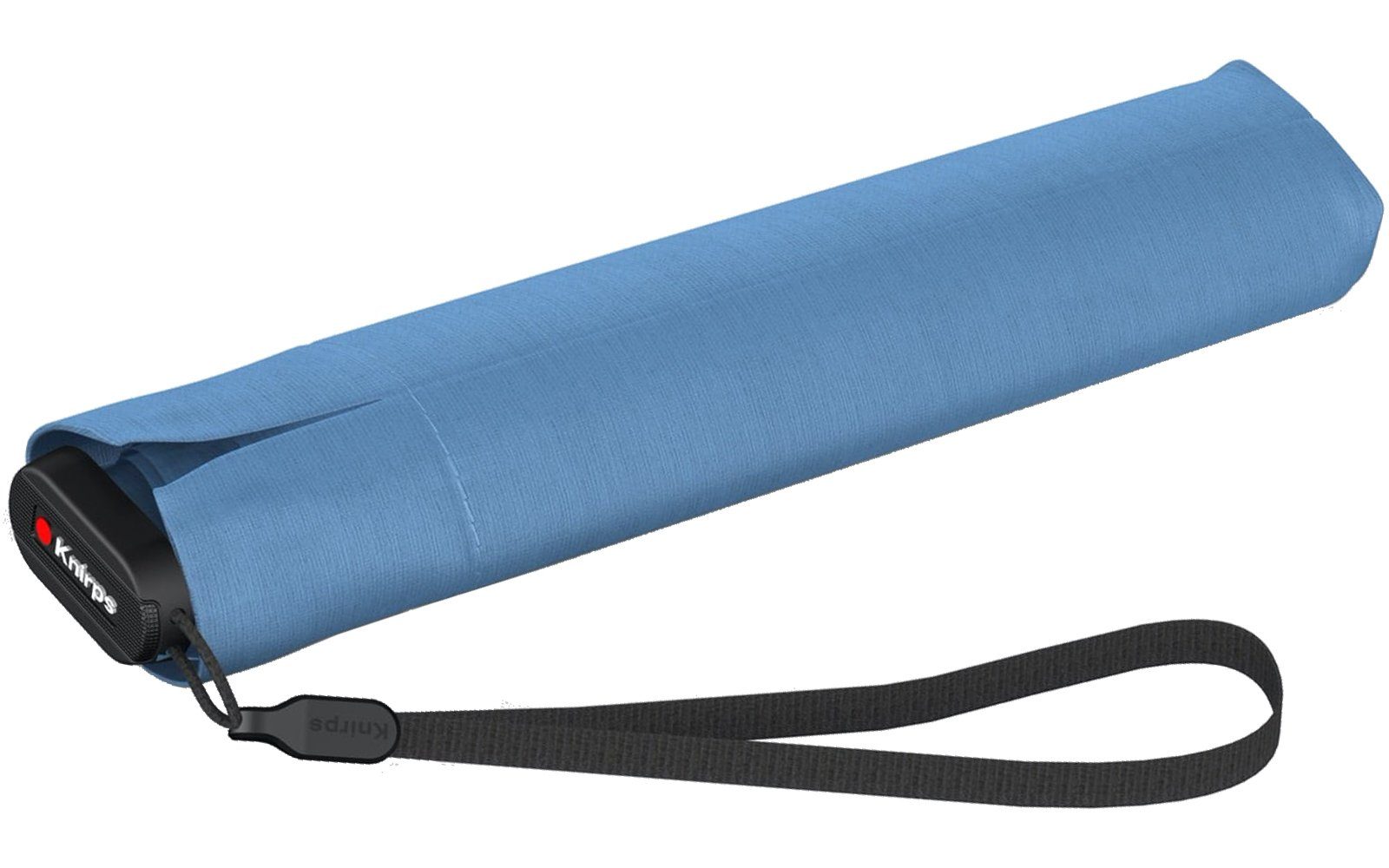 blau-schwarz Light - Ultra Knirps® extrem Sonnenschirm US.050 UV-Schutz, Manual Langregenschirm leichter Slim