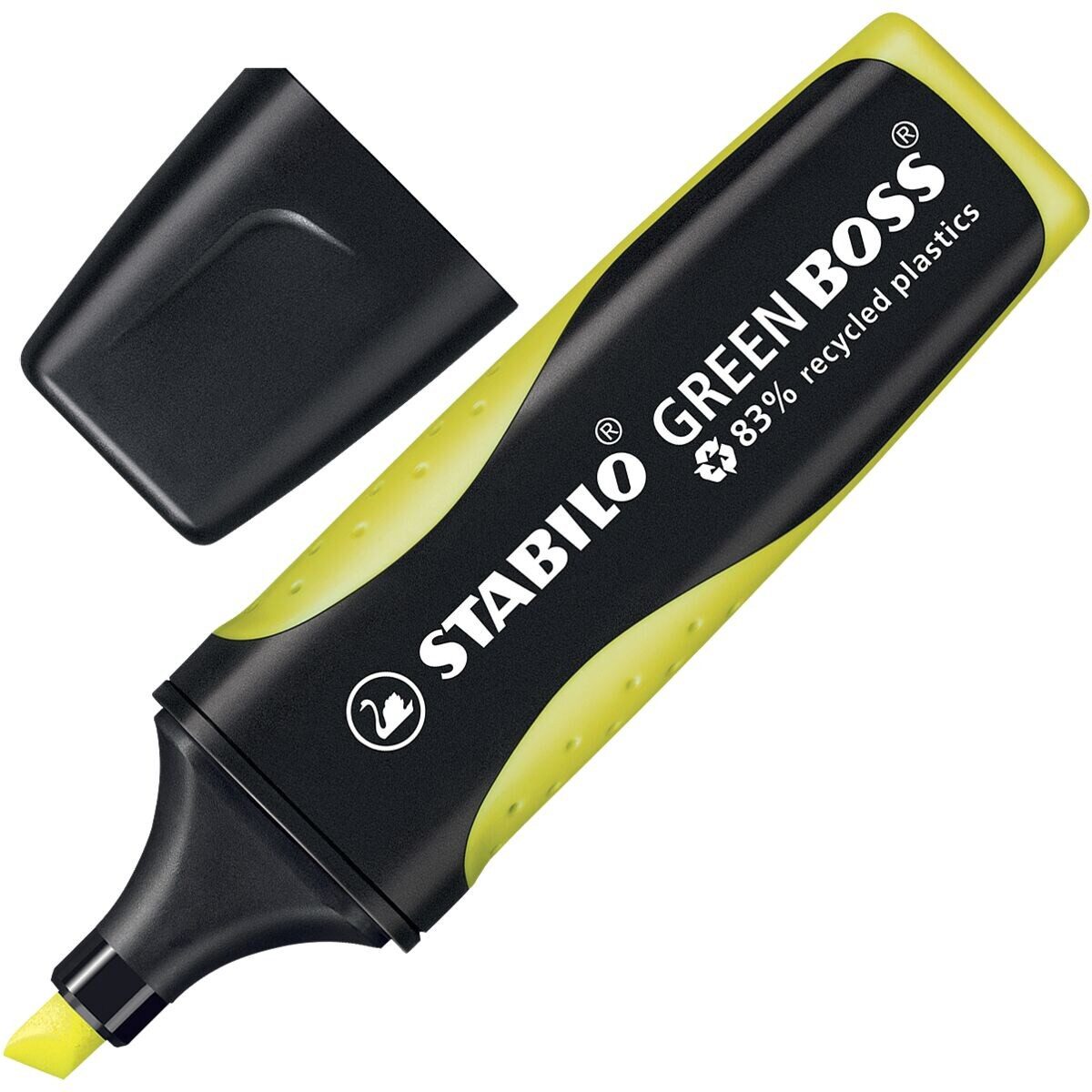 Thumbnail - STABILO Marker Green BOSS®, (4-tlg), umweltfreundlicher Textmarker