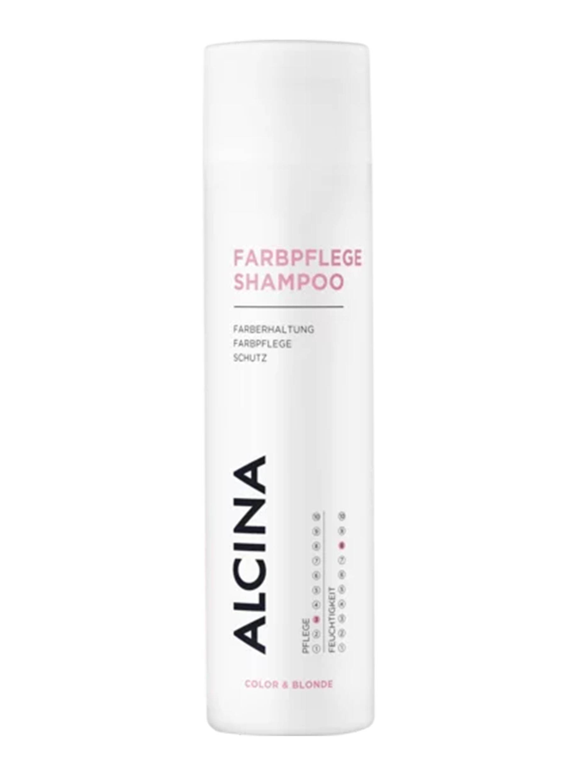 ALCINA Haarshampoo ALCINA Farbpflege Shampoo (250 ml) – Farbschutz & Pflege für coloriert, Packung, reichhaltig