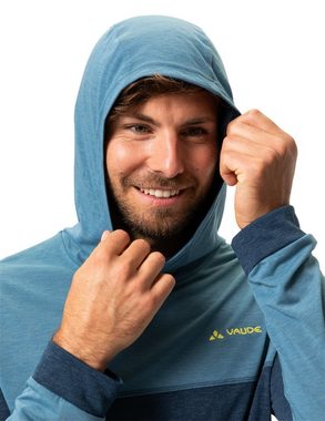 VAUDE Rundhalspullover Men's Qimsa Hoody (1-tlg) Grüner Knopf