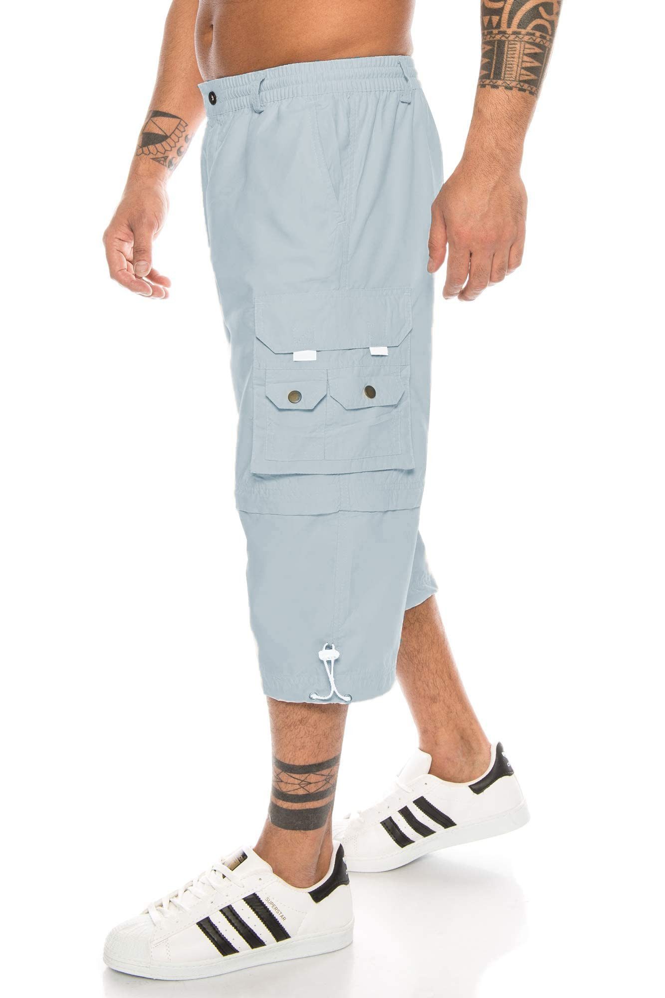 Kendindza Collection Cargobermudas Bermuda Shorts Herren Kurze Hose 3/4 Hos günstig online kaufen