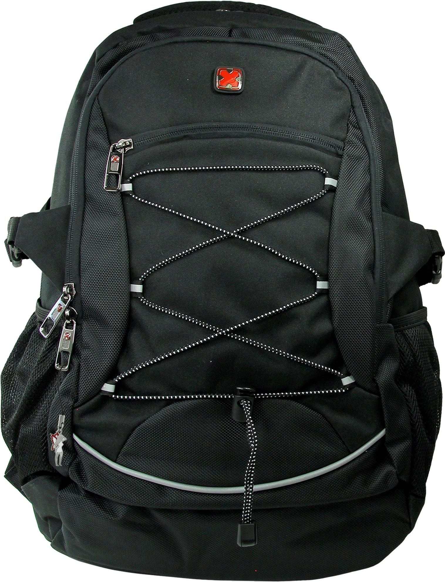 Travel N Meet Reisetasche Travel N Meet Freizeitrucksack, Rucksack (Freizeitrucksack), Herren Freizeitrucksack Polyester, schwarz ca. 50cm hoch