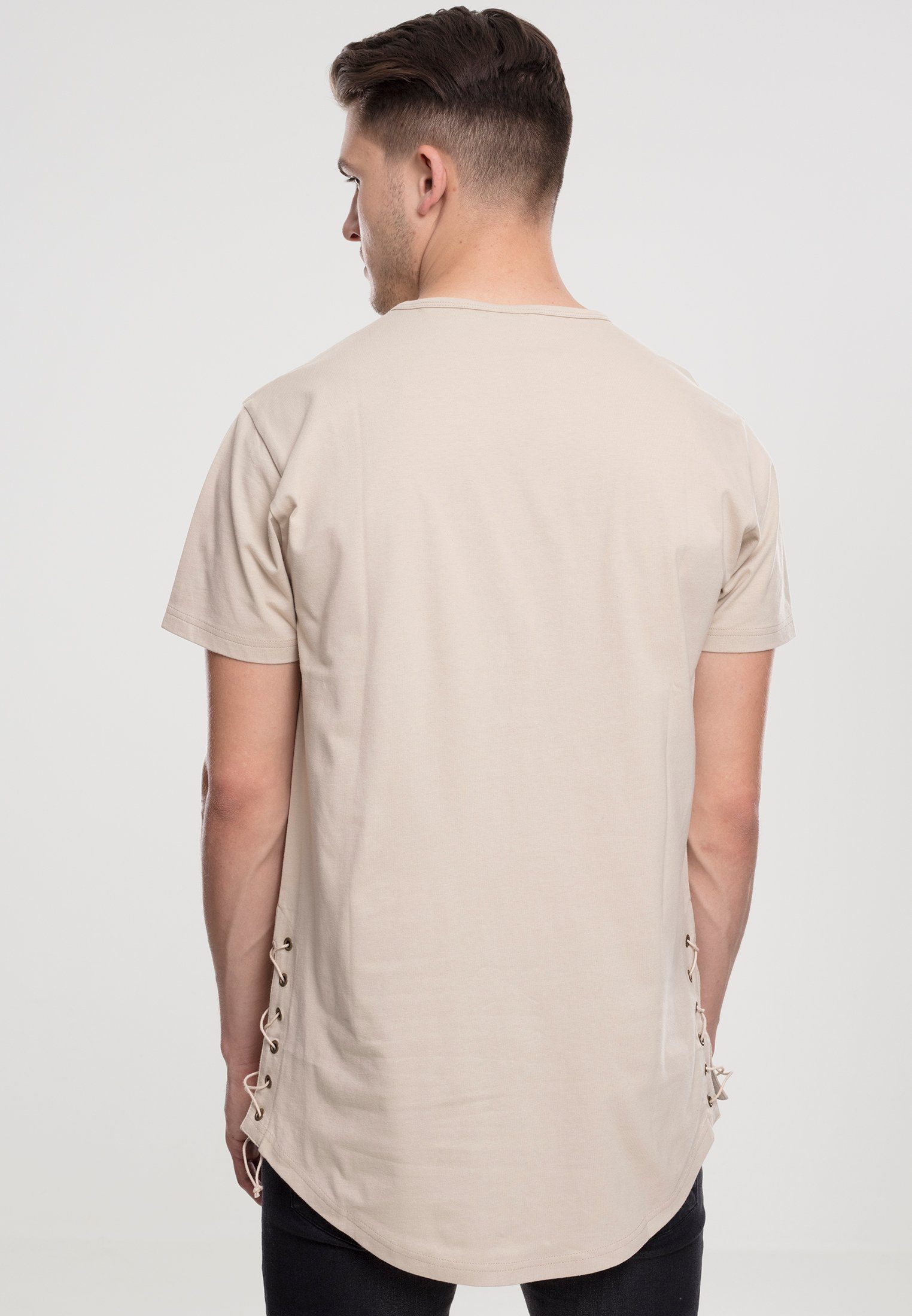 URBAN CLASSICS T-Shirt sand Long TB1777 Lace Up