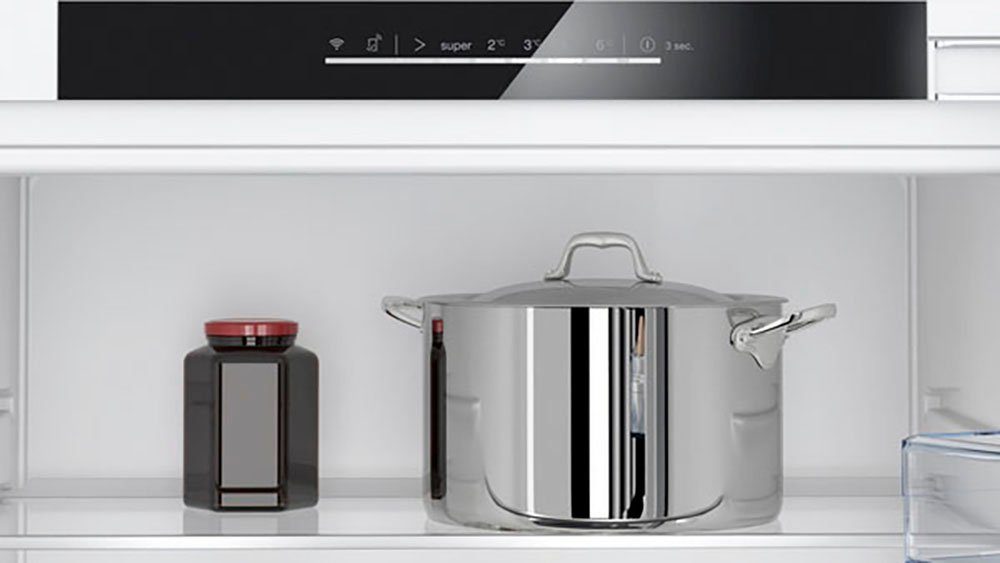 NEFF Einbaukühlschrank N 50 KU1212FE0, 82 cm hoch, 59,8 cm breit, Super Cooling für schnelles Absenken der Temperatur