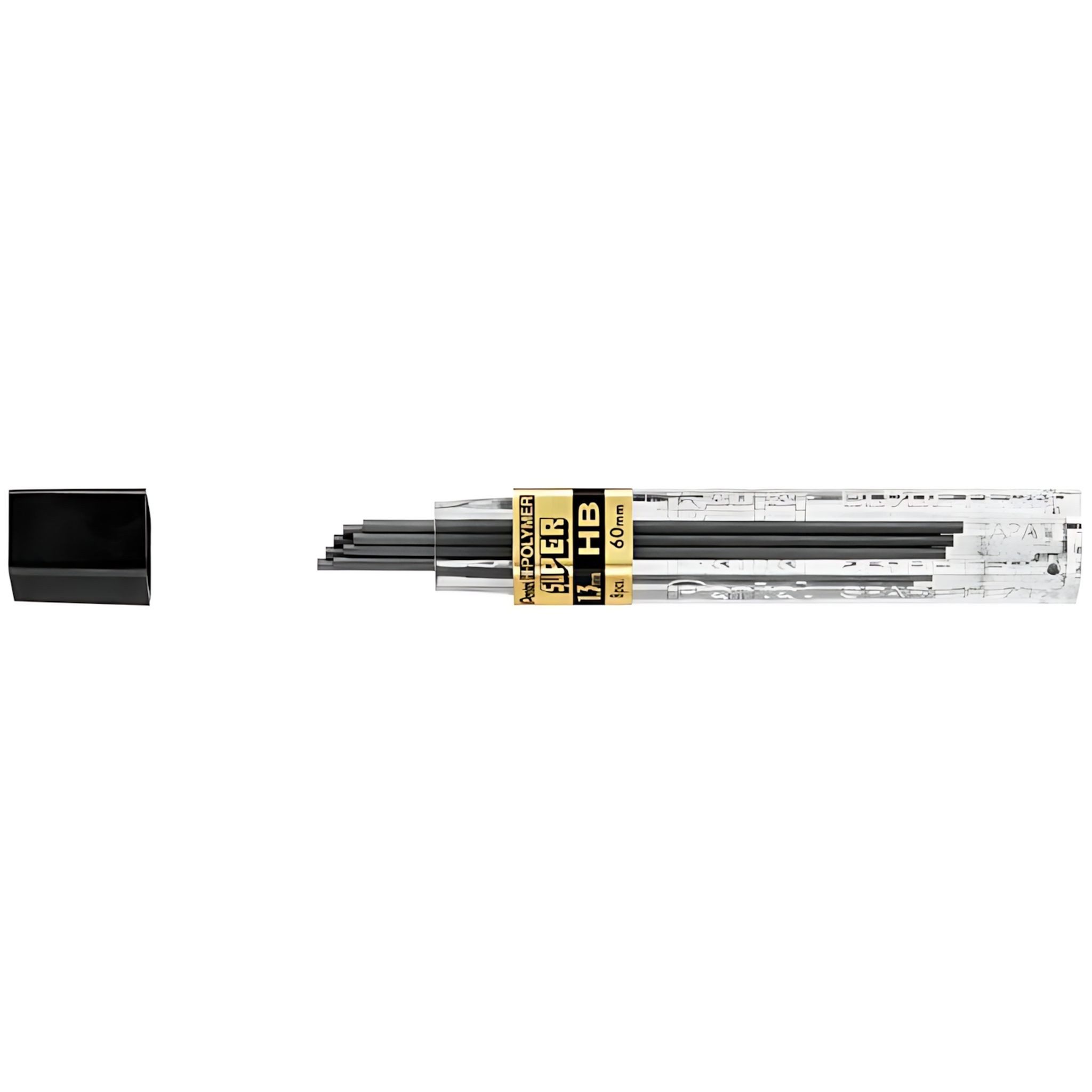 PENTEL Druckbleistift Pentel Feinmine Hi-Polymer 1,3mm/HB 8St