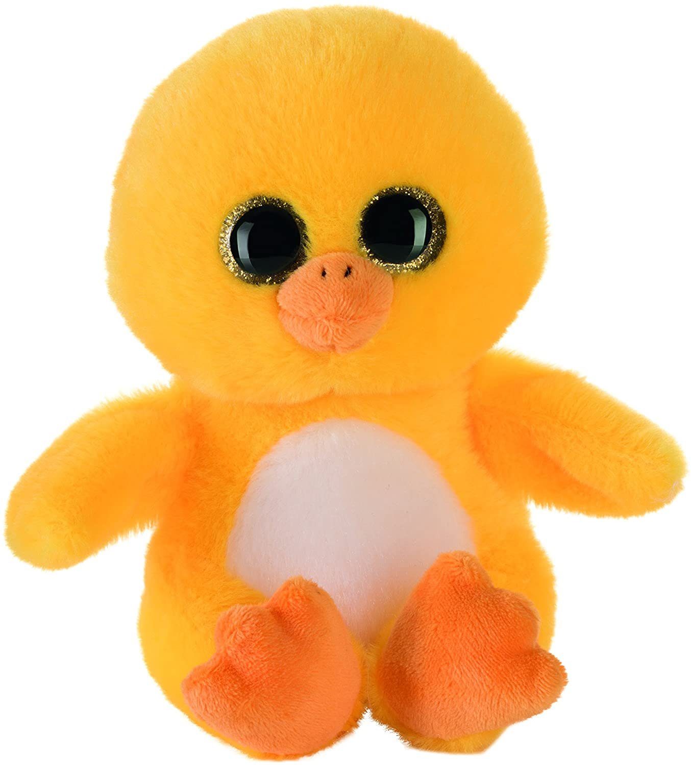 Bauer Kuscheltier Plüschtier Glitzer Ente (gelb, 15cm), sitzend günstig online kaufen