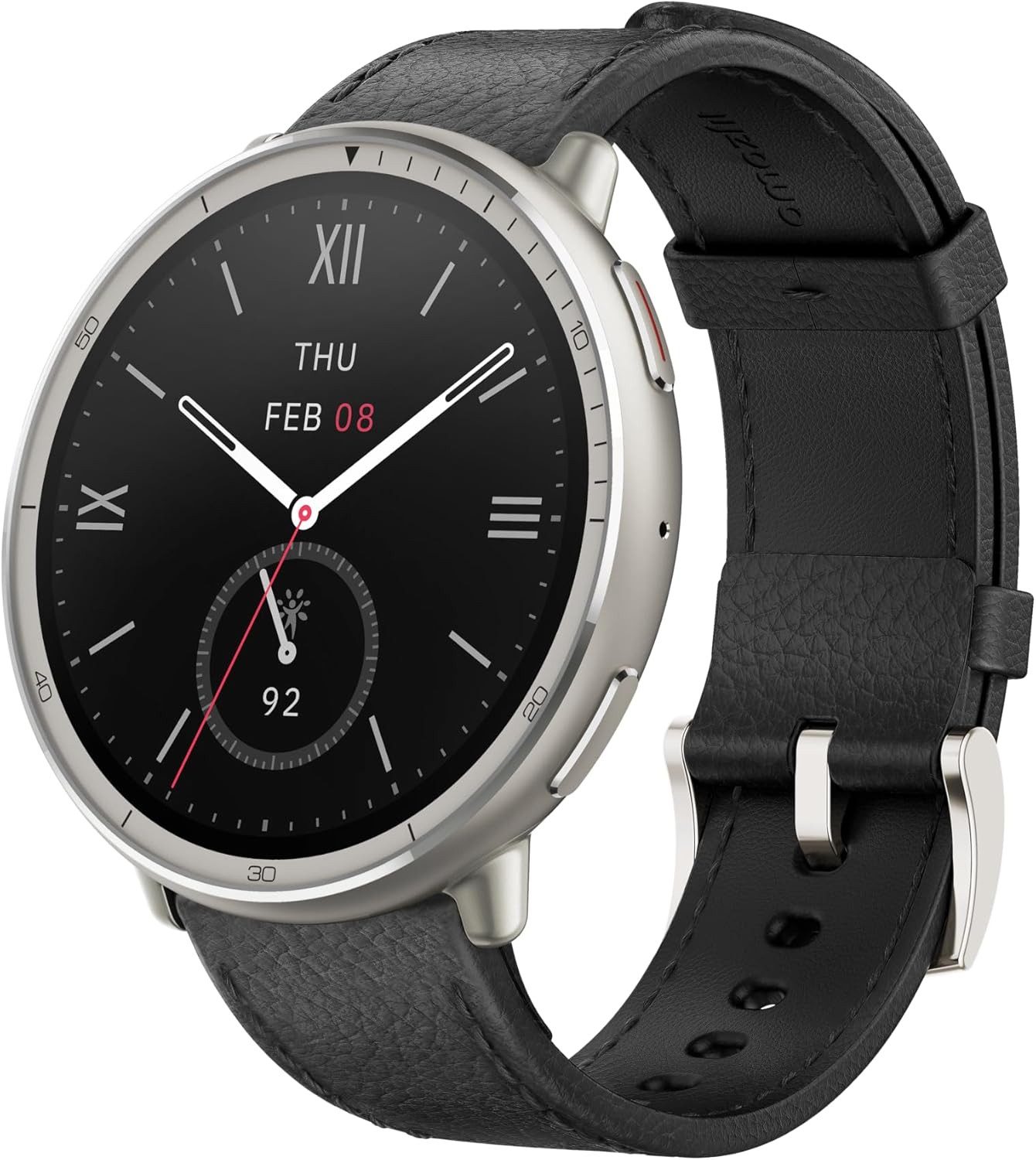 Amazfit Active 2 Smartwatch (3,3 cm, android ios), Smartwatch Herren 1 32 Zoll AMOLED Fitnessuhr mit NFC & GPS Tracking