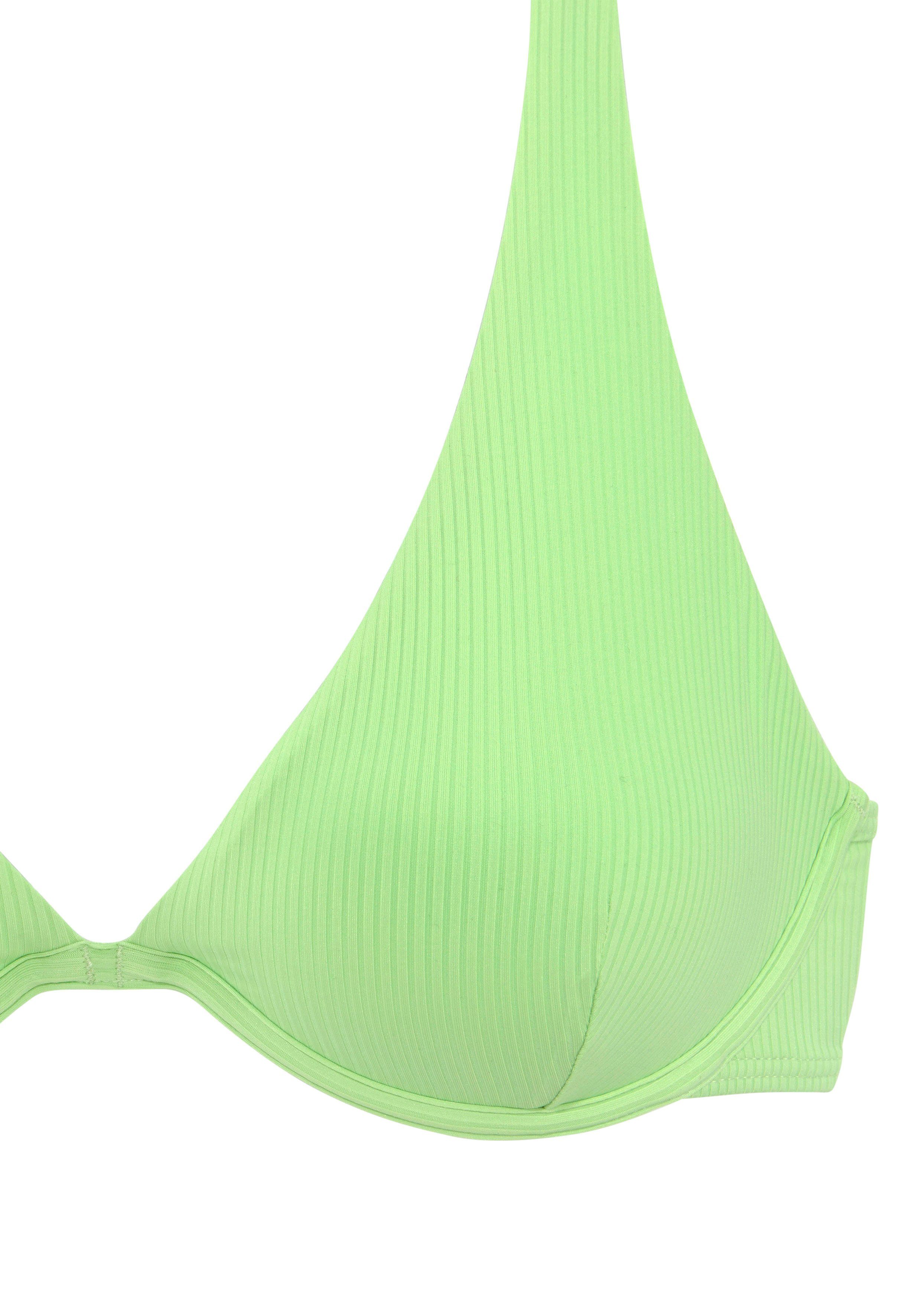 Venice Beach Bügel-Bikini-Top Lucky, aus gerippter günstig online kaufen